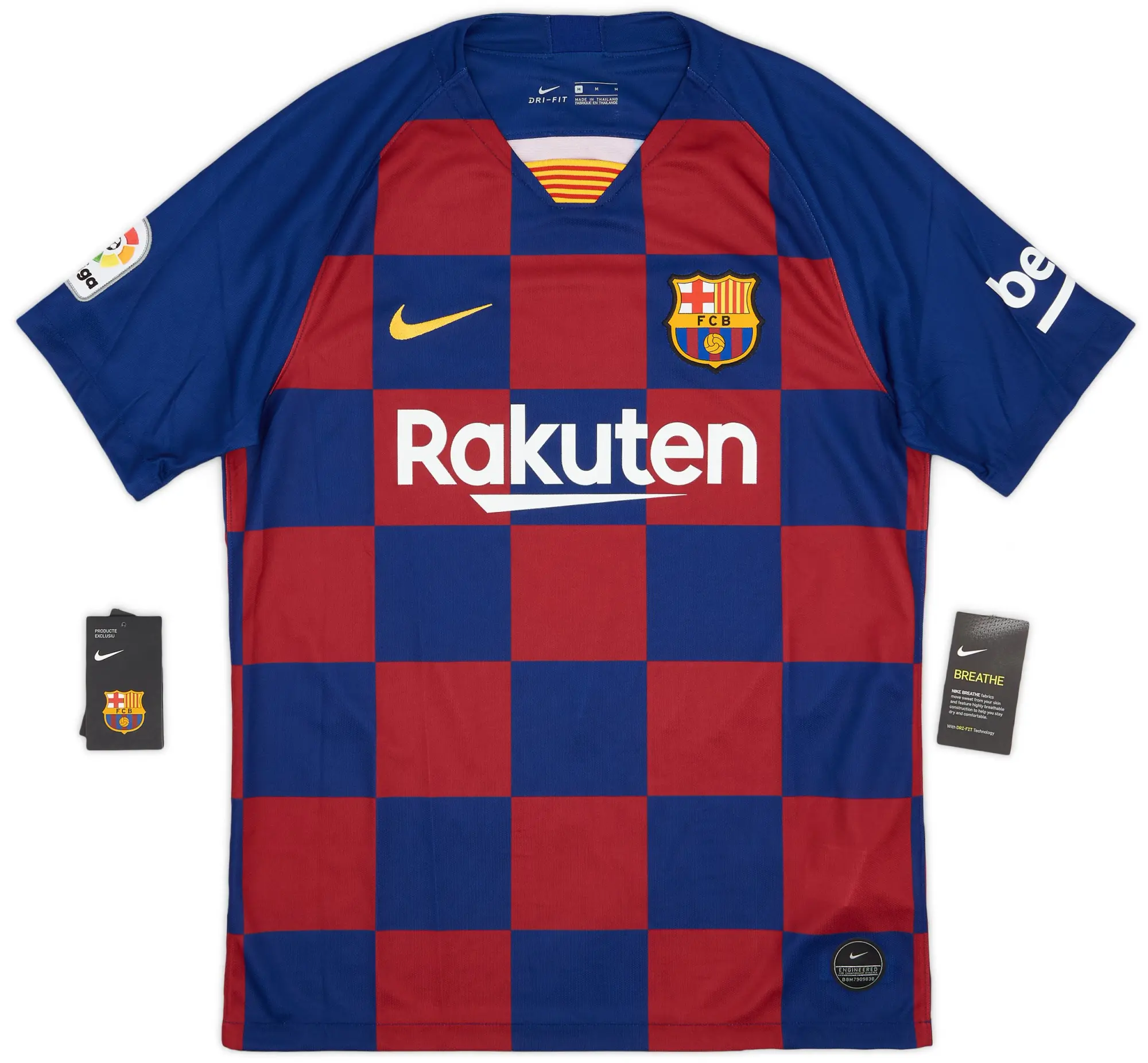 Nike 2019-20 Barcelona Home Shirt - 9/10 - (7-8 Years)