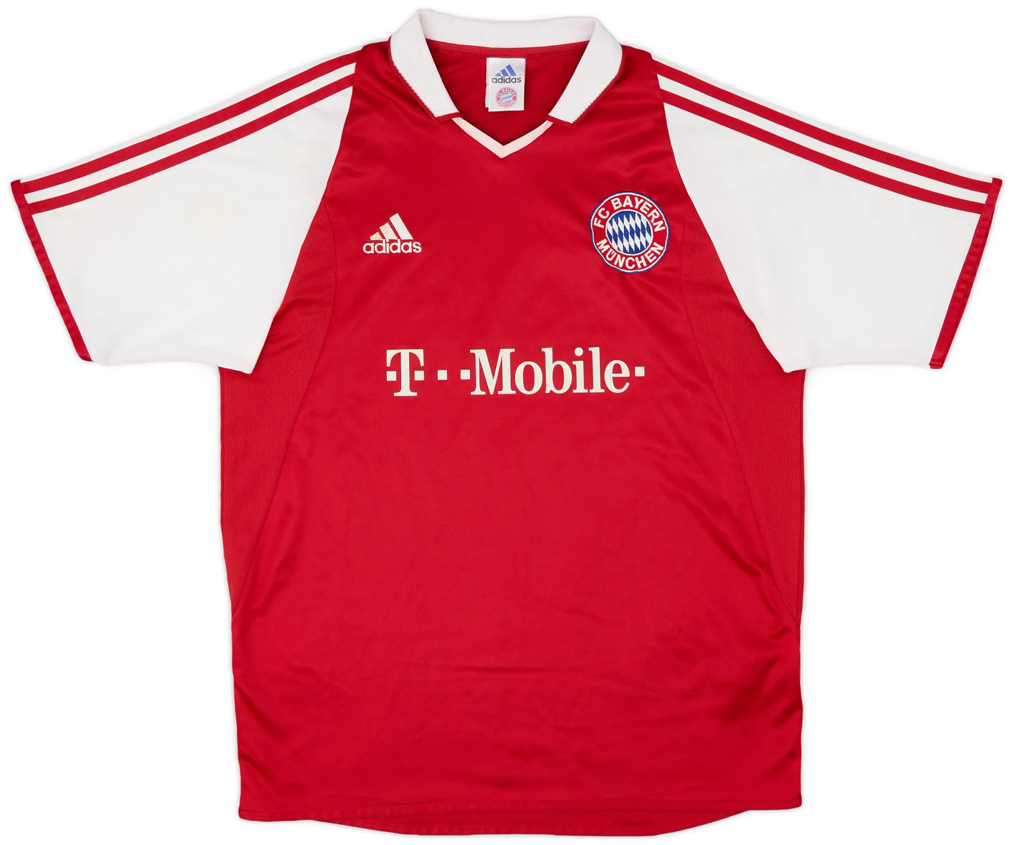 adidas 2003-04 Bayern Munich Home Shirt - 6/10 - (XL.Boys)