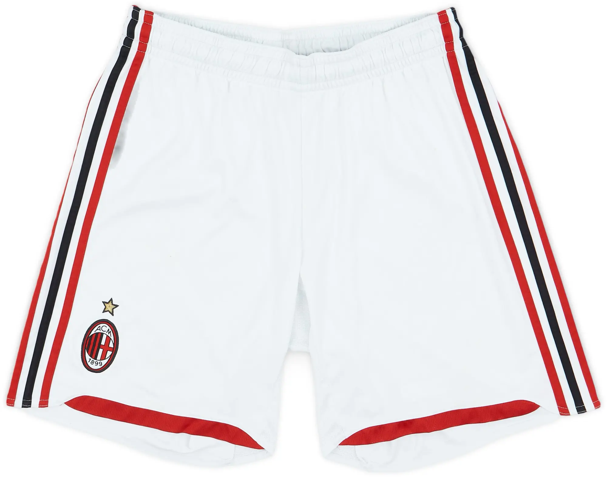 adidas 2009 10 AC Milan Home Shorts 6 10 M ACMSH09374607 used FOOTY.COM