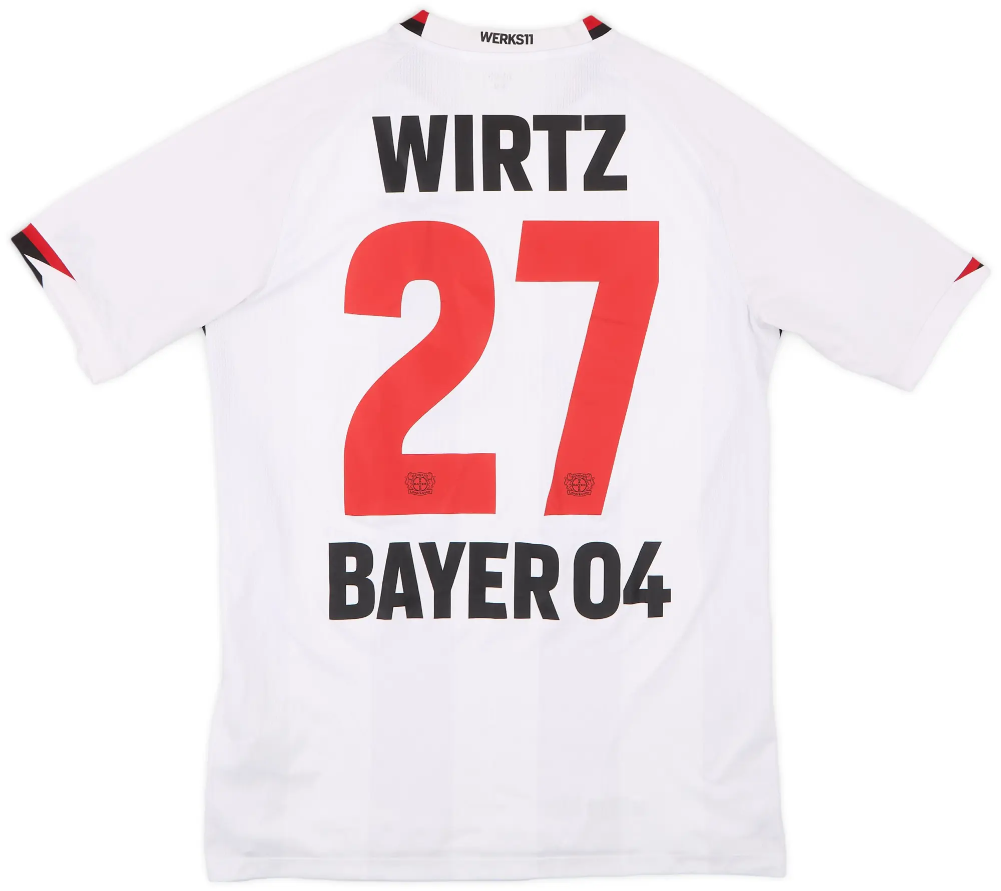 Jako 2021-22 Bayer Leverkusen Away Shirt Wirtz #27 - 9/10 - (S)