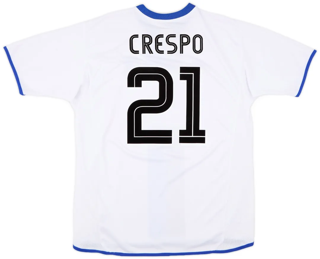 Umbro 2003-05 Chelsea Away Shirt Crespo #21 - 7/10 - (L