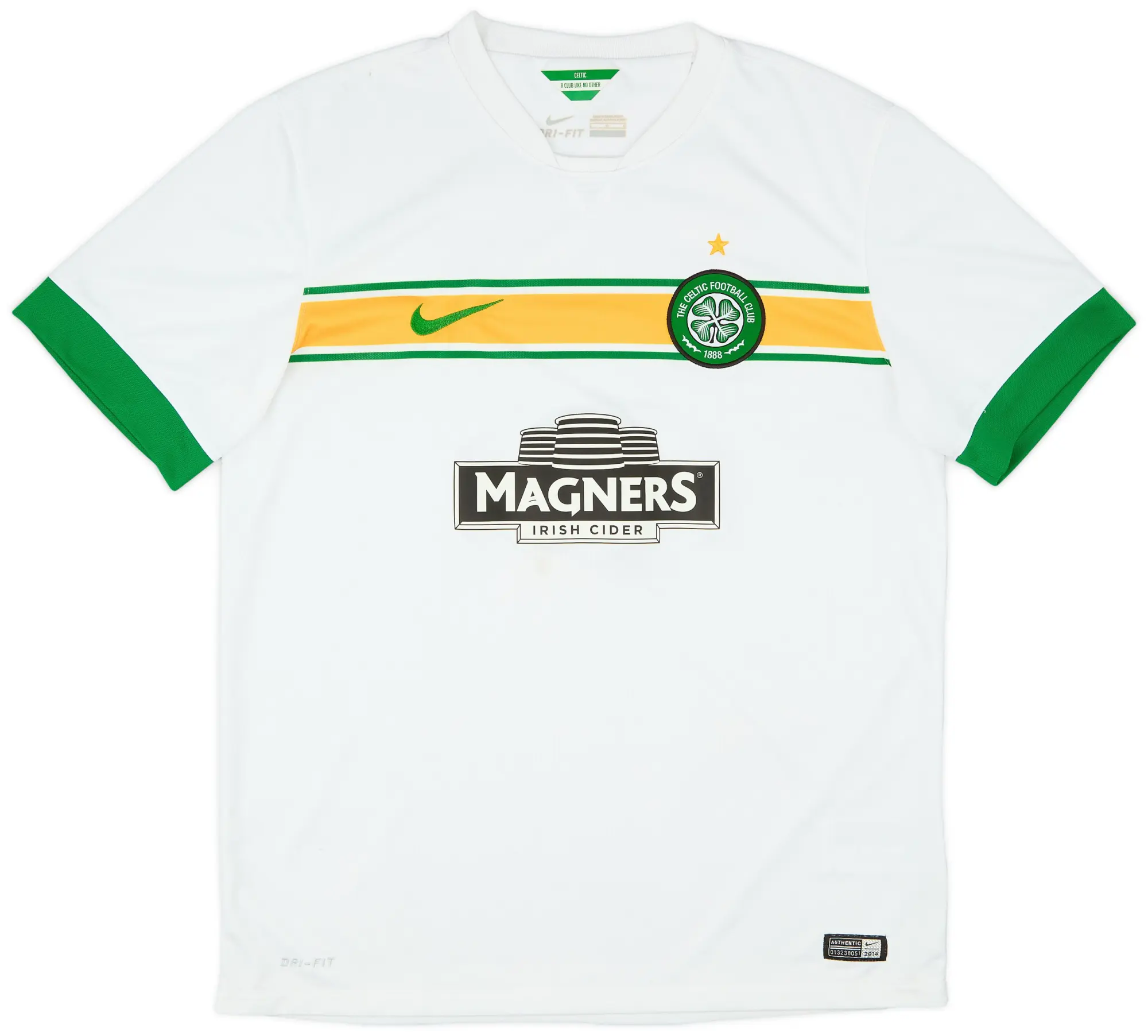 Nike Celtic Mens SS Third European Shirt 2014/15
