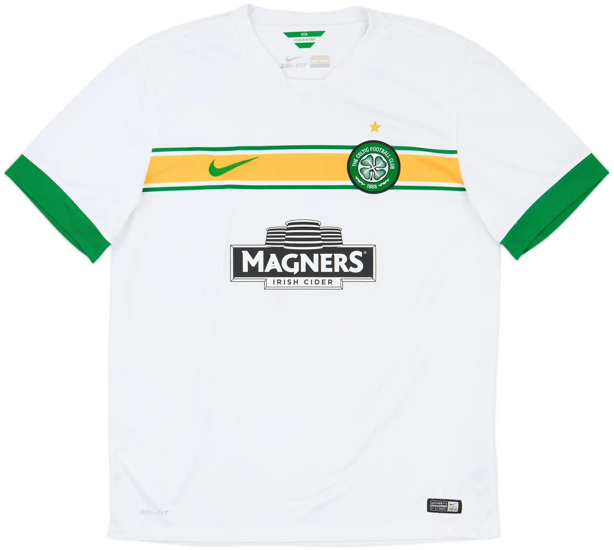 Nike Celtic Mens SS Third European Shirt 2014/15