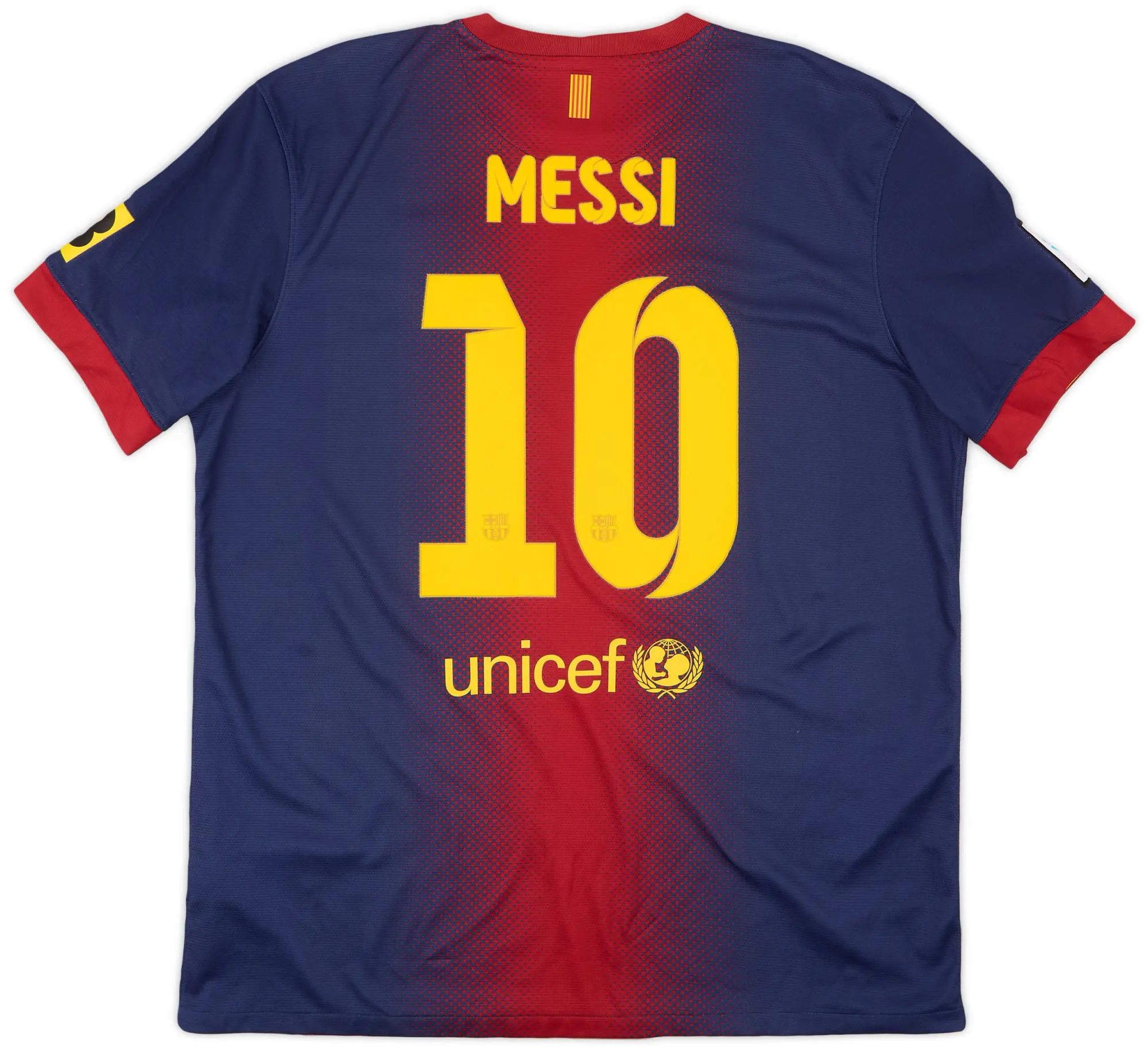 Nike 2012-13 Barcelona Home Shirt Messi #10 - 6/10 - (XL)