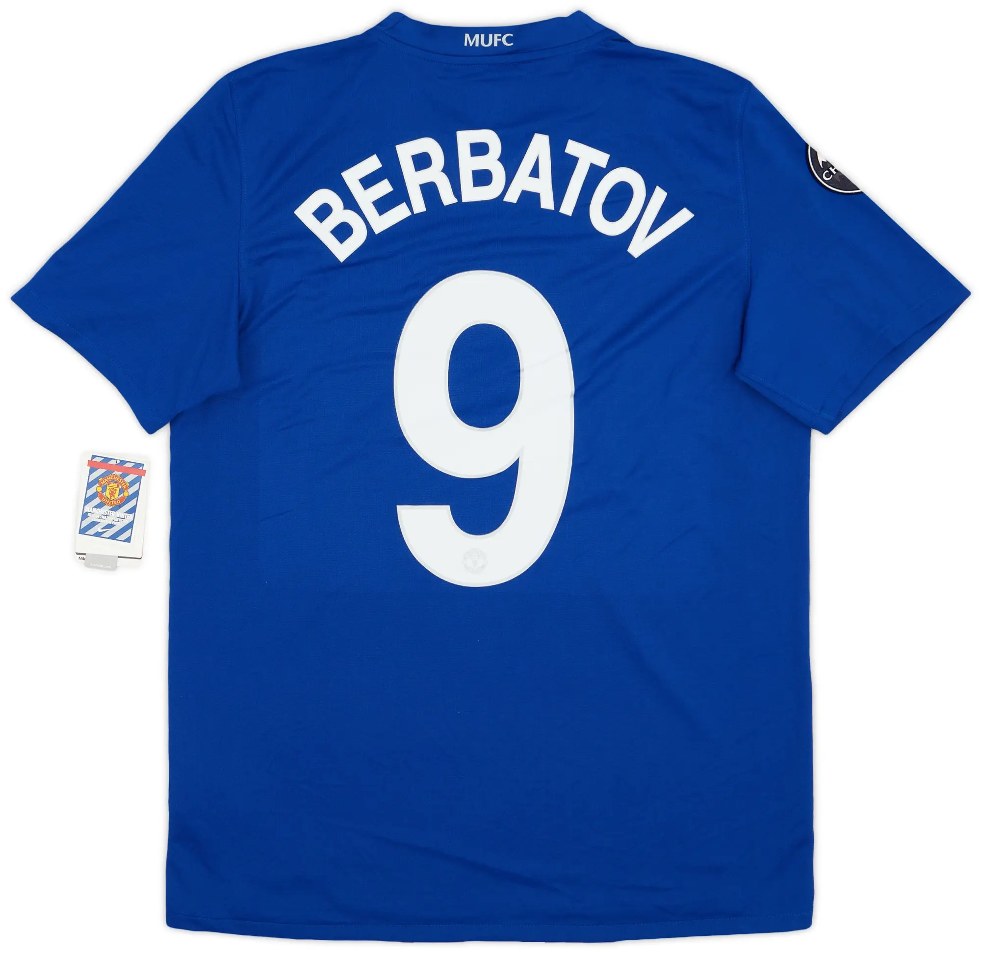 Nike 2008-09 Manchester United Third Shirt Berbatov #9 (M)
