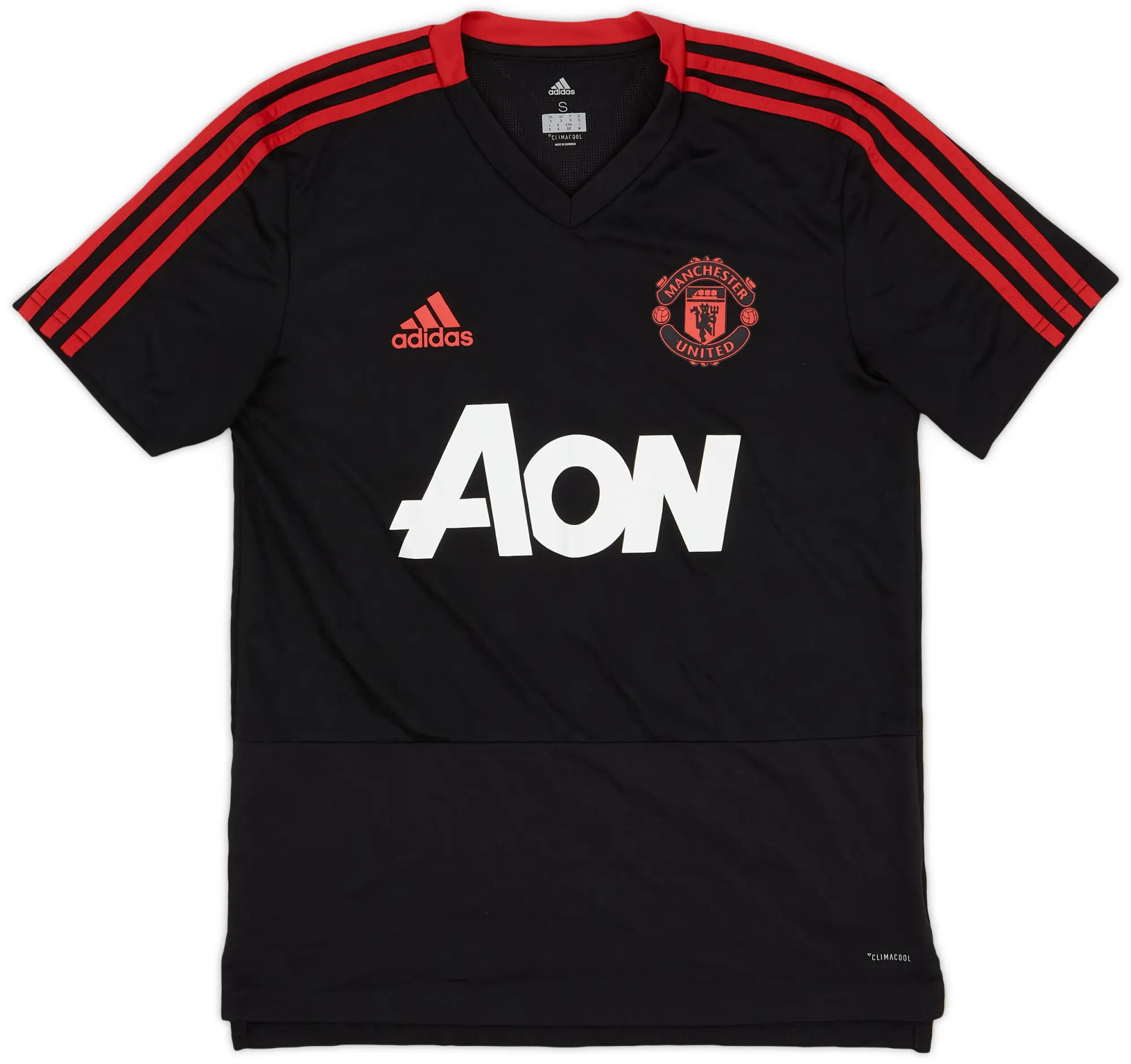 2018-19 Manchester United adidas Training Shirt - 8/10 - (S)
