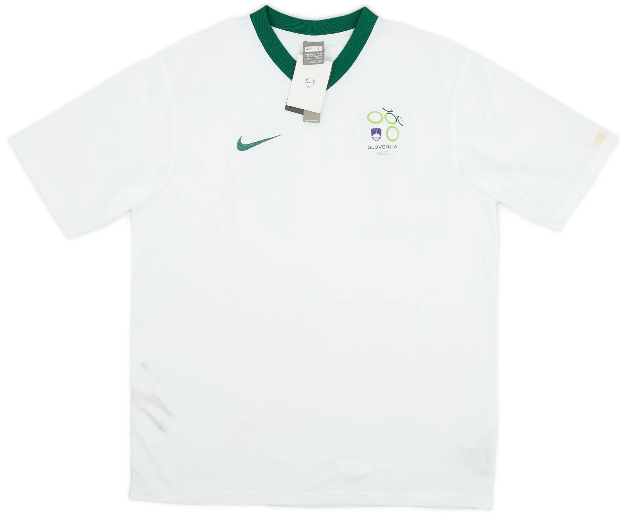 Nike 2008-10 Slovenia Basic Home Shirt (L)