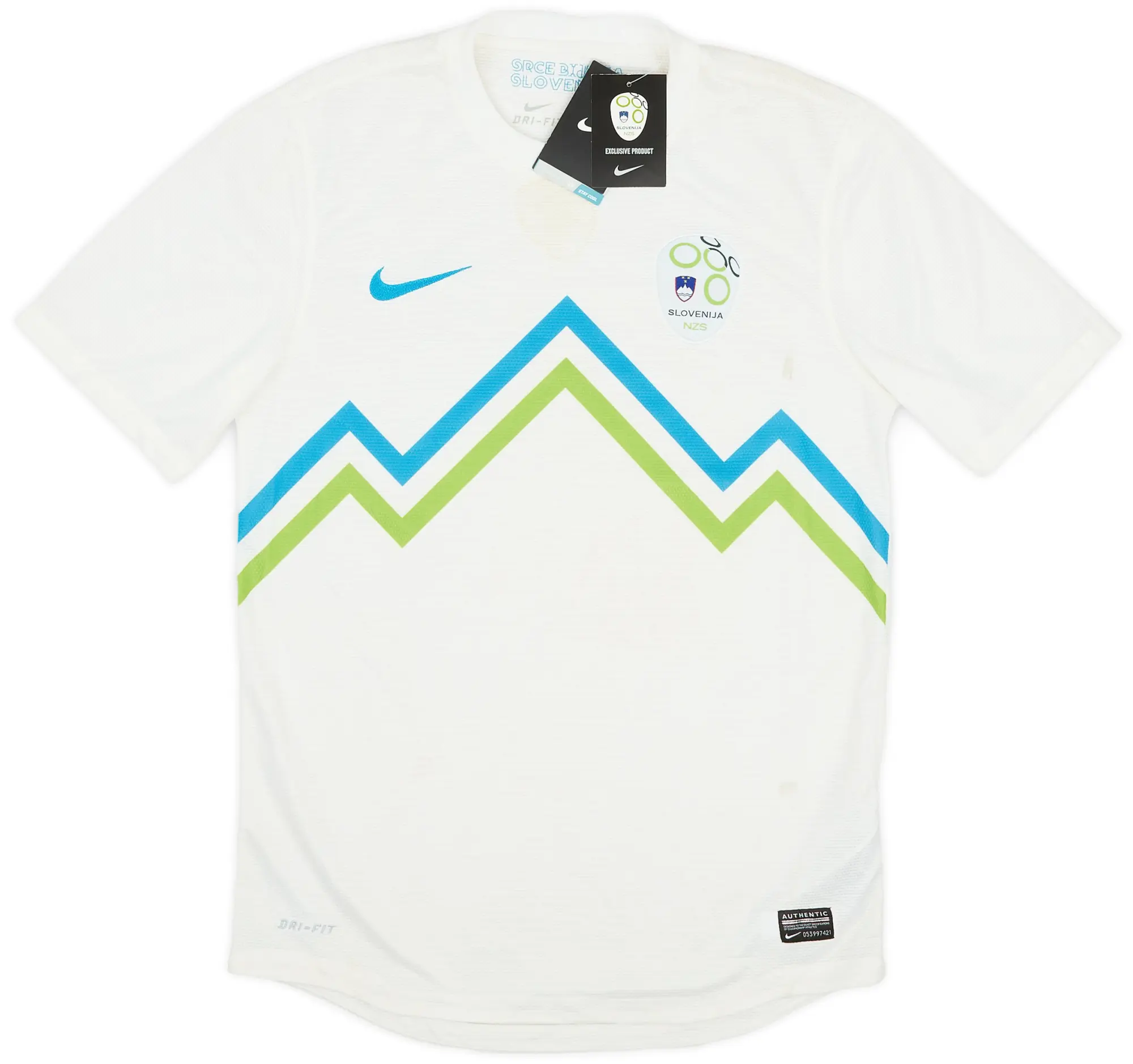 Nike 2012-14 Slovenia Home Shirt (S)