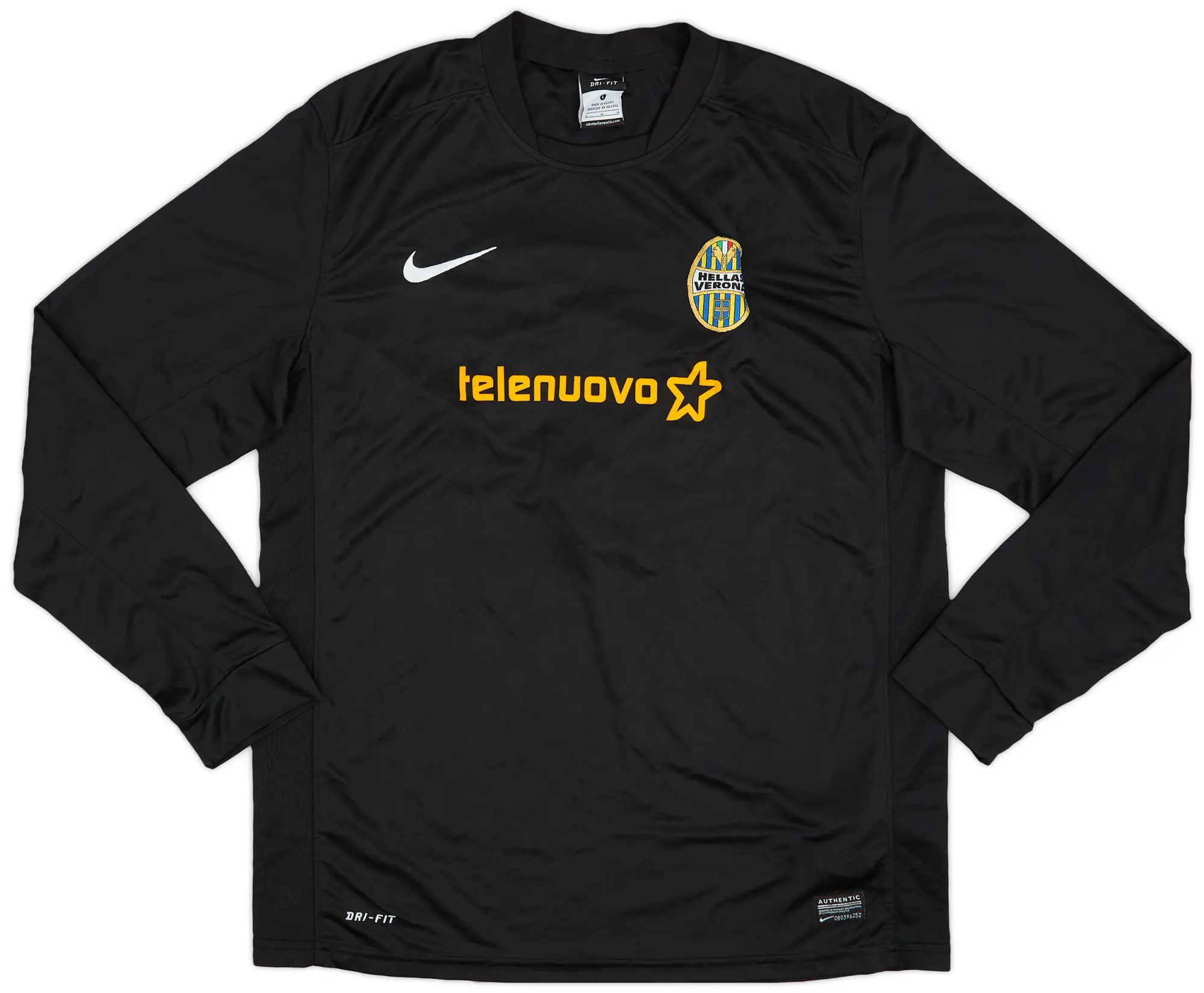 Nike 2013-14 Hellas Verona Youth Third L/S Shirt #13 - 8/10 - (L)