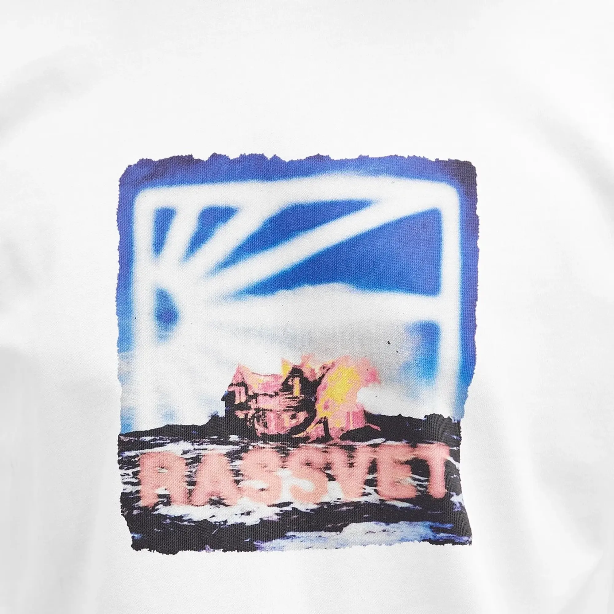 RASSVET Men's On Fire T-Shirt White