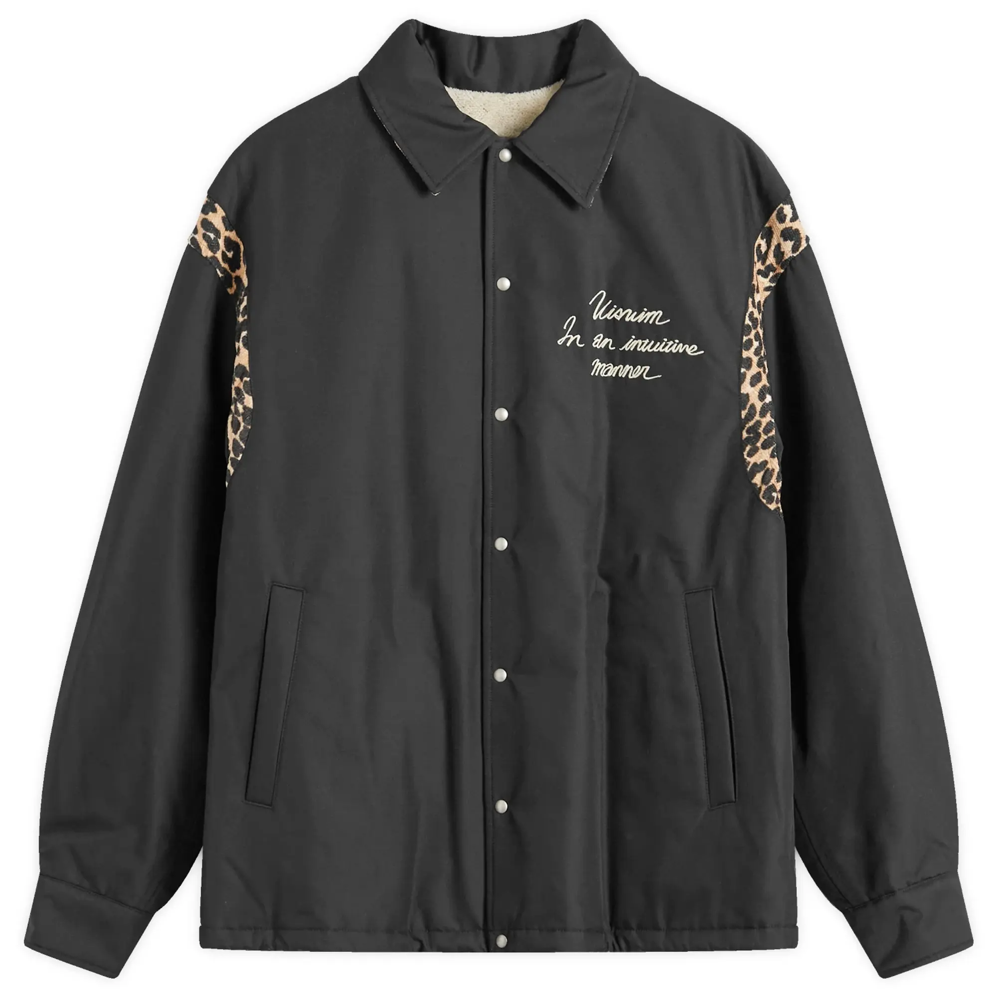 Visvim Men's Coach Jacket Black