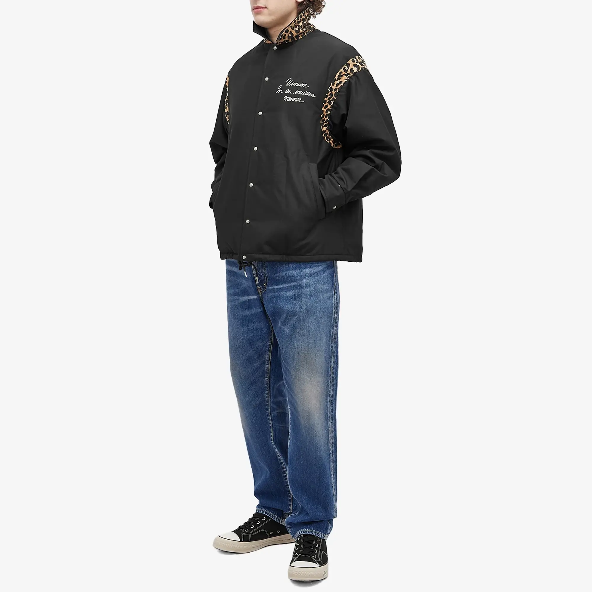 Visvim Men's Coach Jacket Black