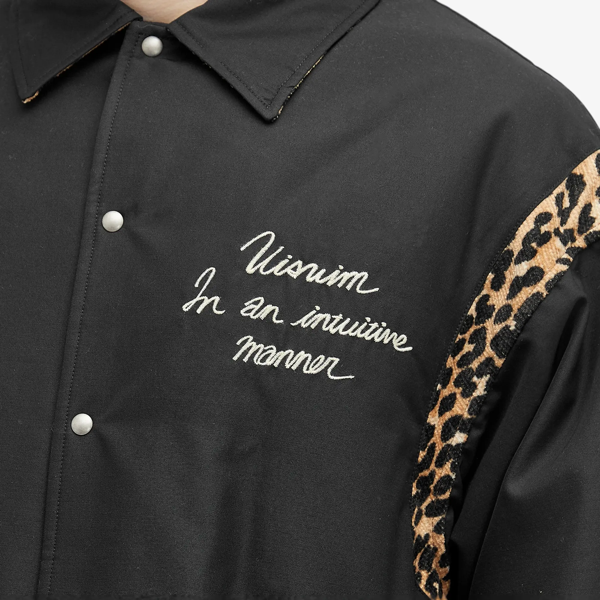 Visvim Men's Coach Jacket Black