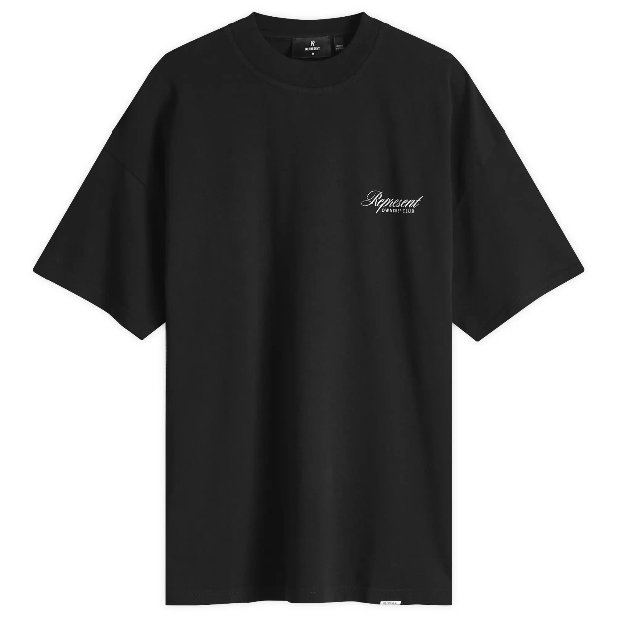Represent Men's Owners Club Script T-Shirt Black