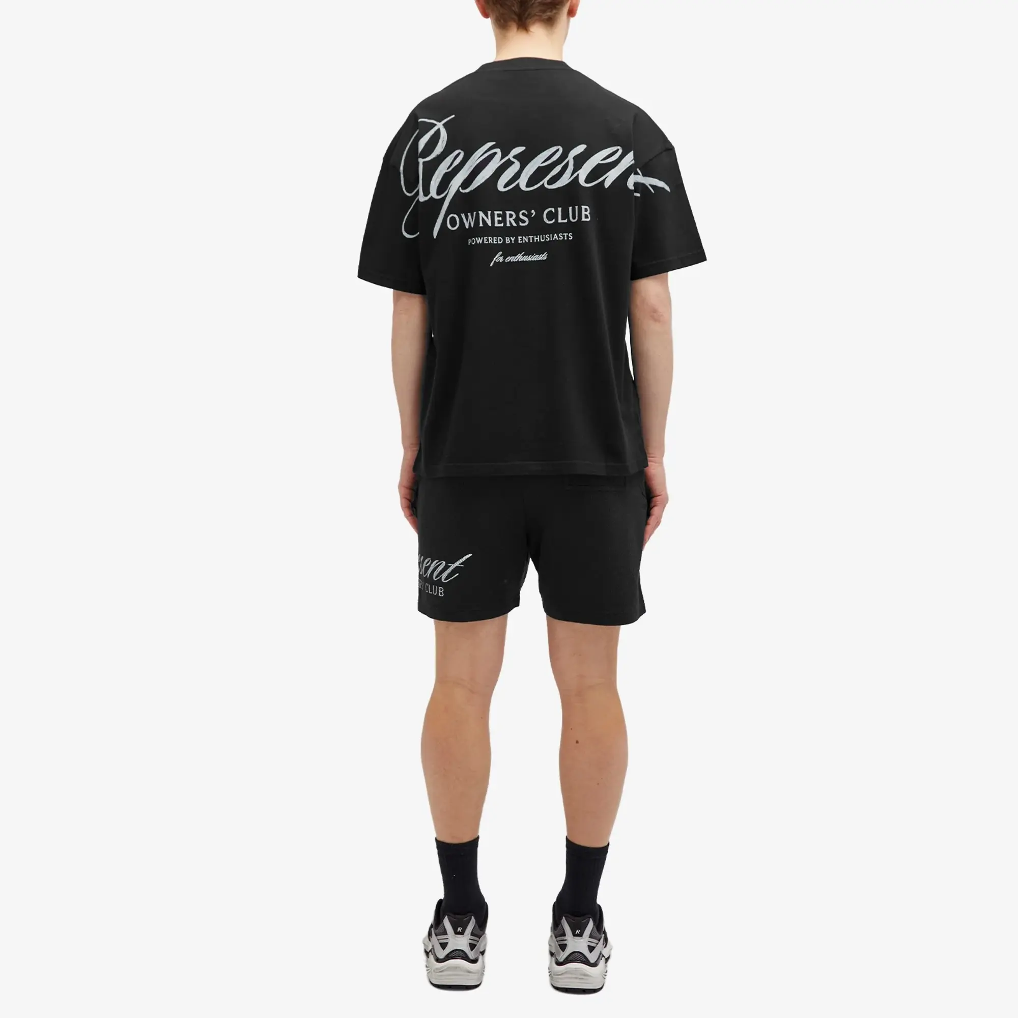 Represent Men's Owners Club Script T-Shirt Black