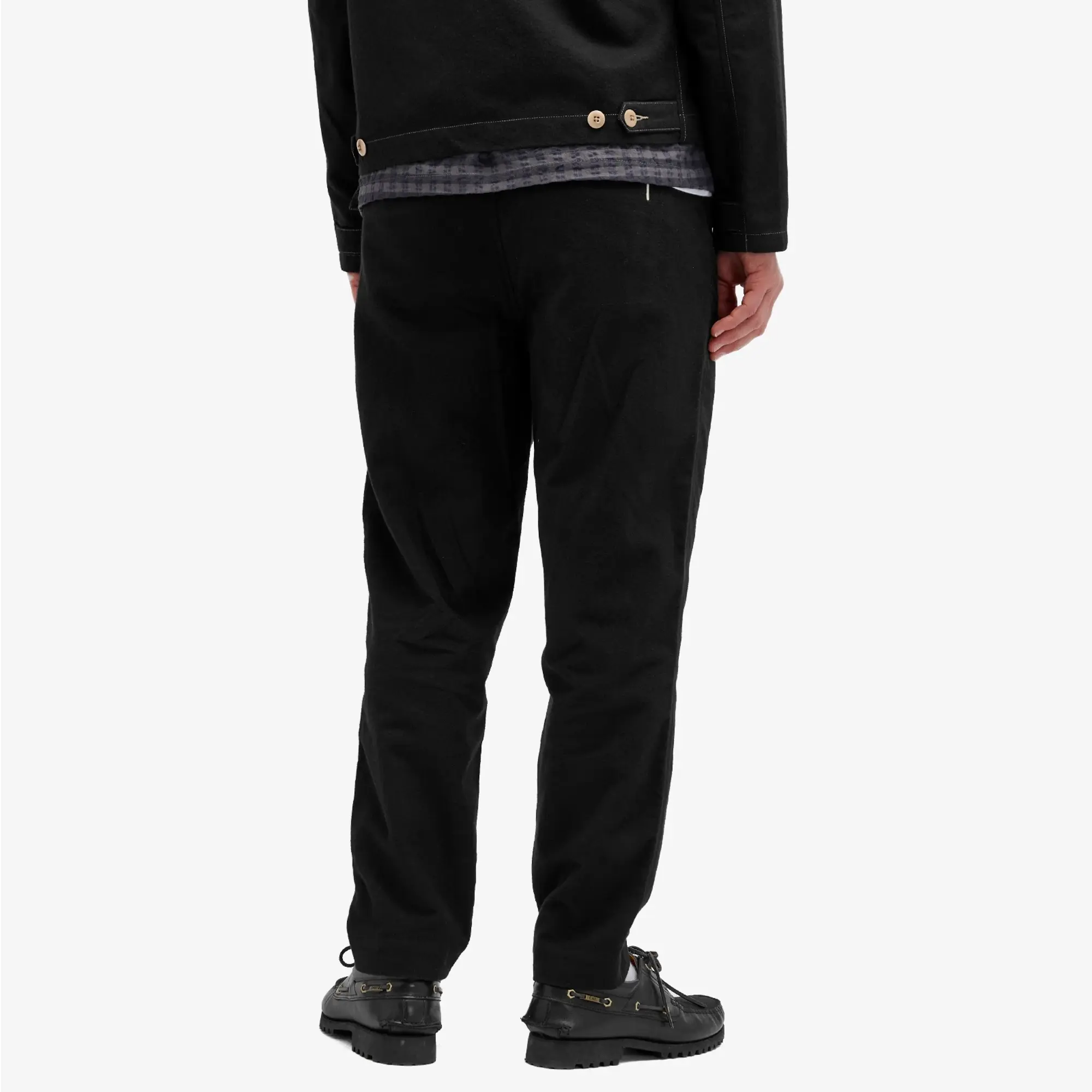 Folk Men's Assembly Pants Black Moleskin