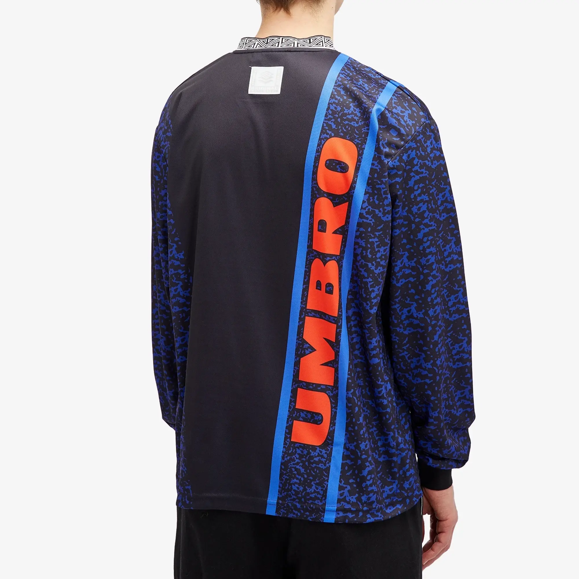 Butter Goods Men's x Umbro Goalie Long Sleeve Jersey Black / Blue