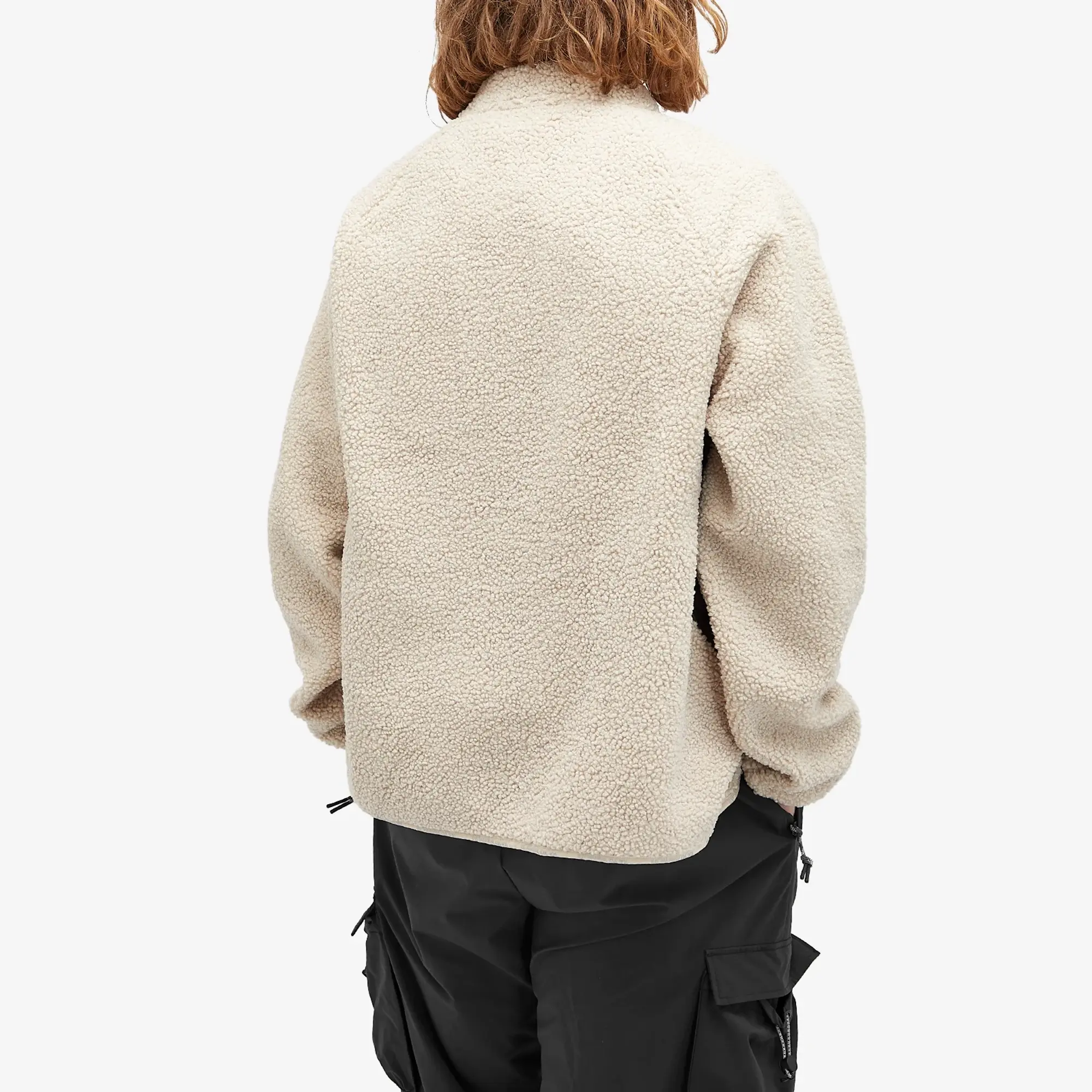 KA-YO KA_YO_Prototype Men's Pile Fleece Jacket Beige