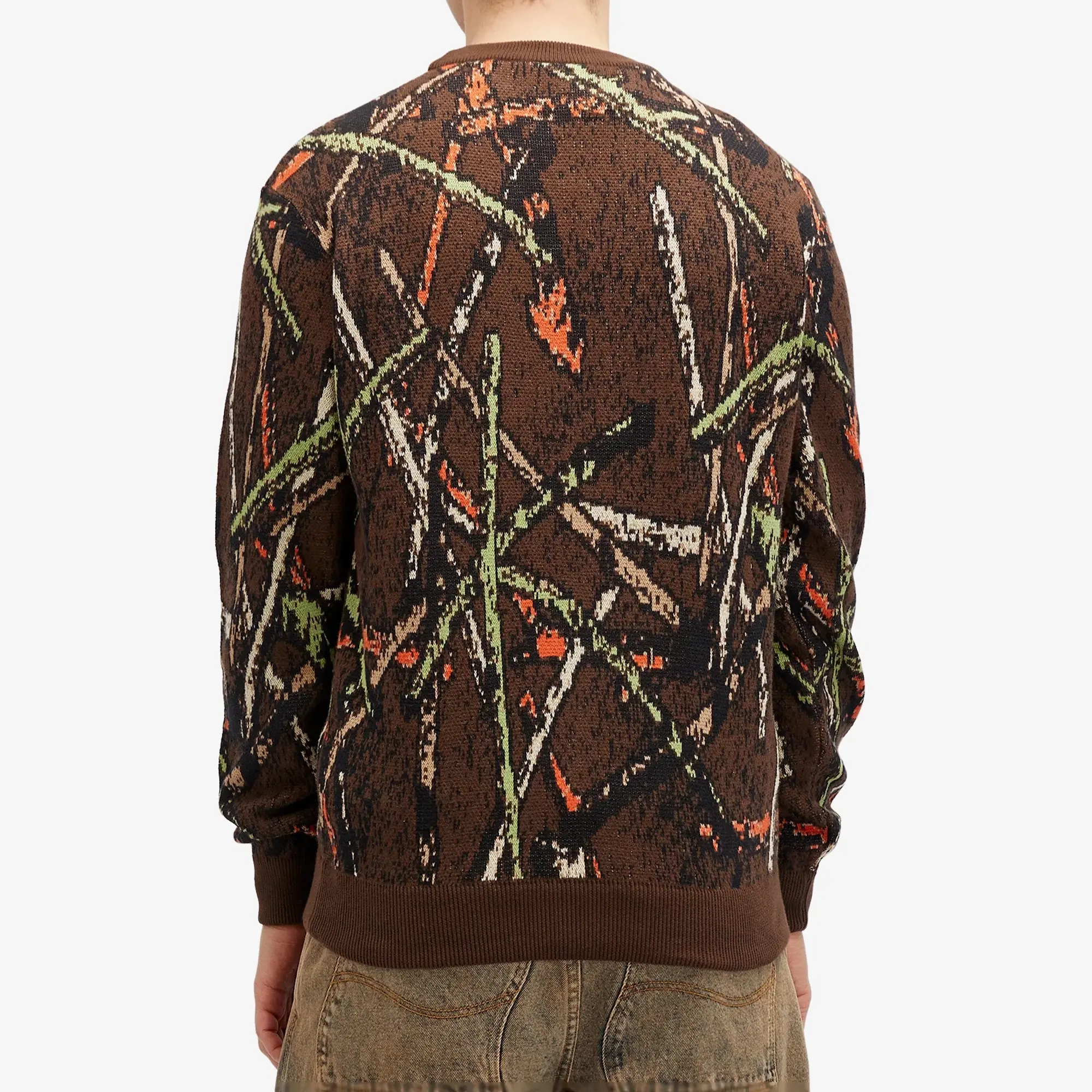 Good Morning Tapes Men's Stick Camo Knit Sweater Stick / Camo