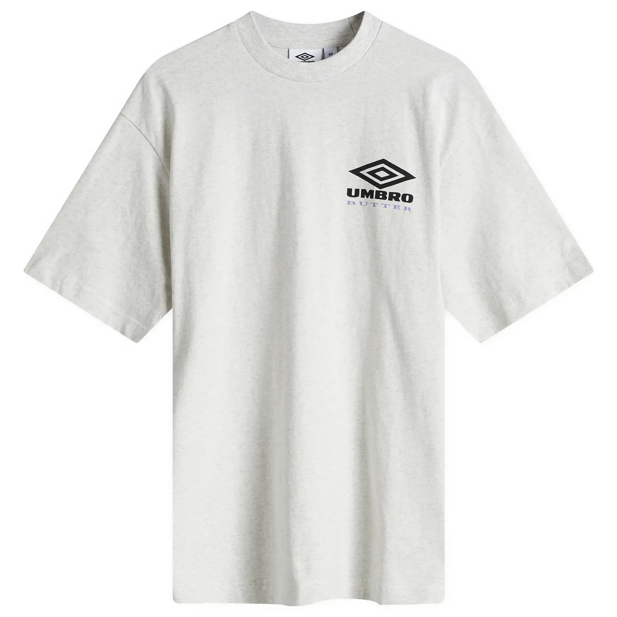 Butter Goods Men's x Umbro Lines T-Shirt Ash
