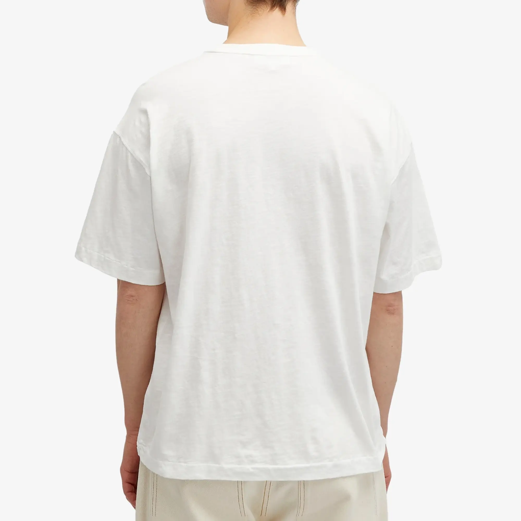 YMC Men's Tattoo Triple T-Shirt Off White