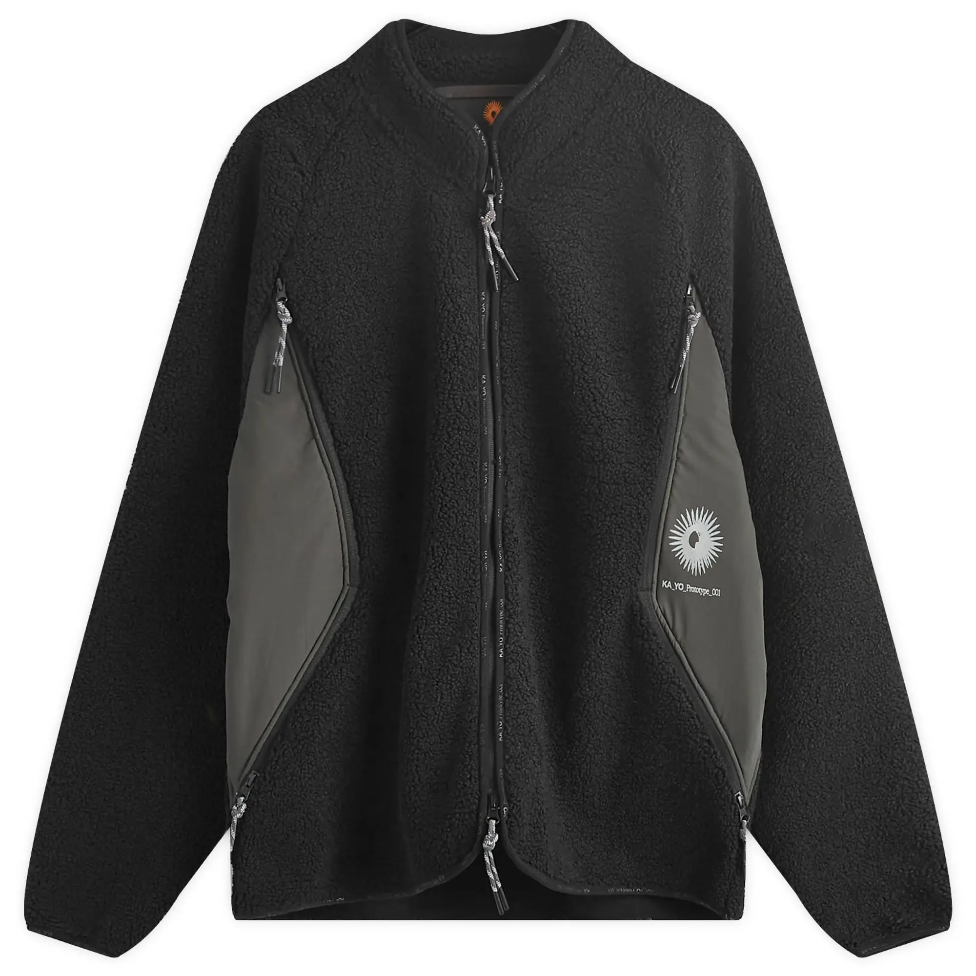 KA-YO KA_YO_Prototype Men's Pile Fleece Jacket Black