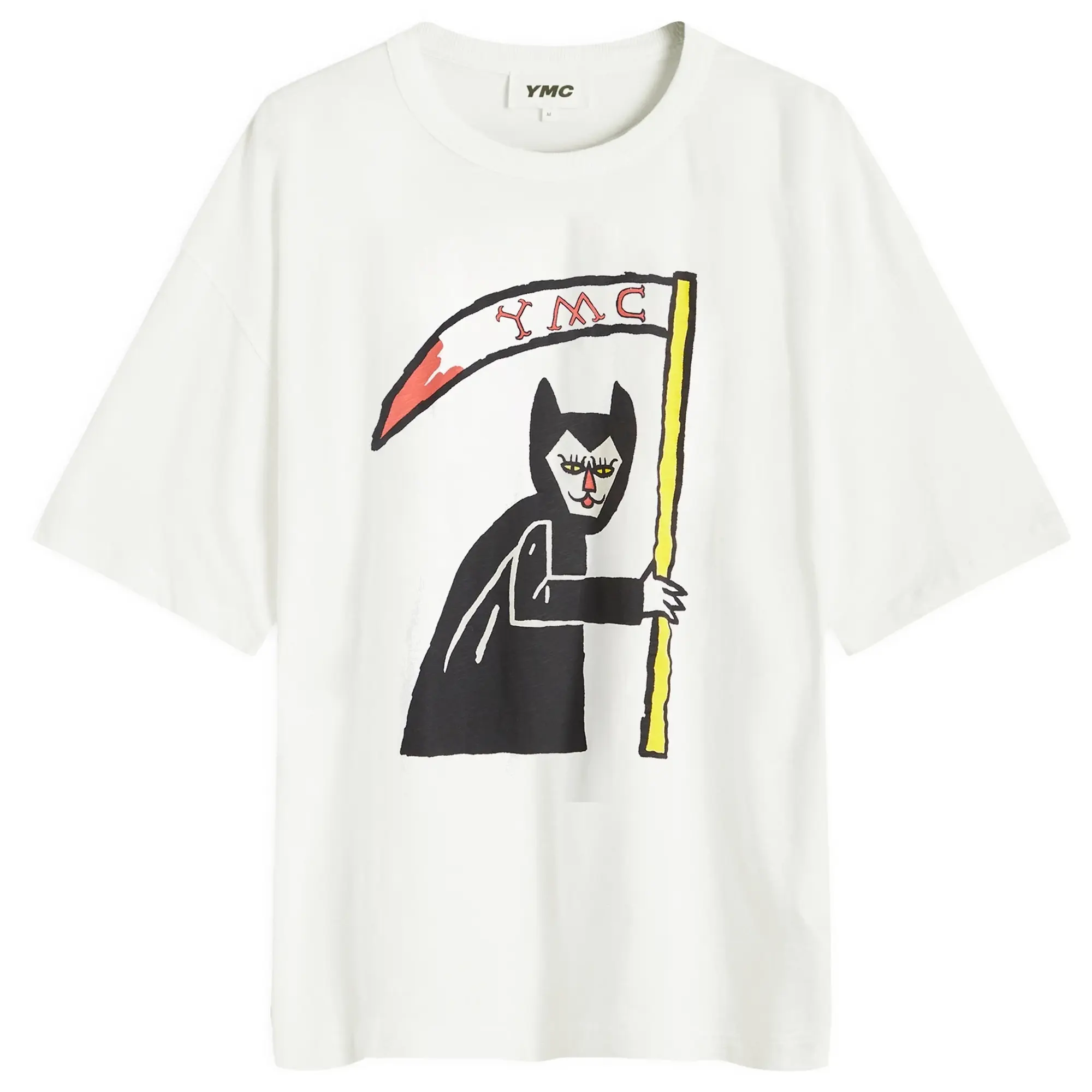 YMC Men's Vixen Triple T-Shirt Off White