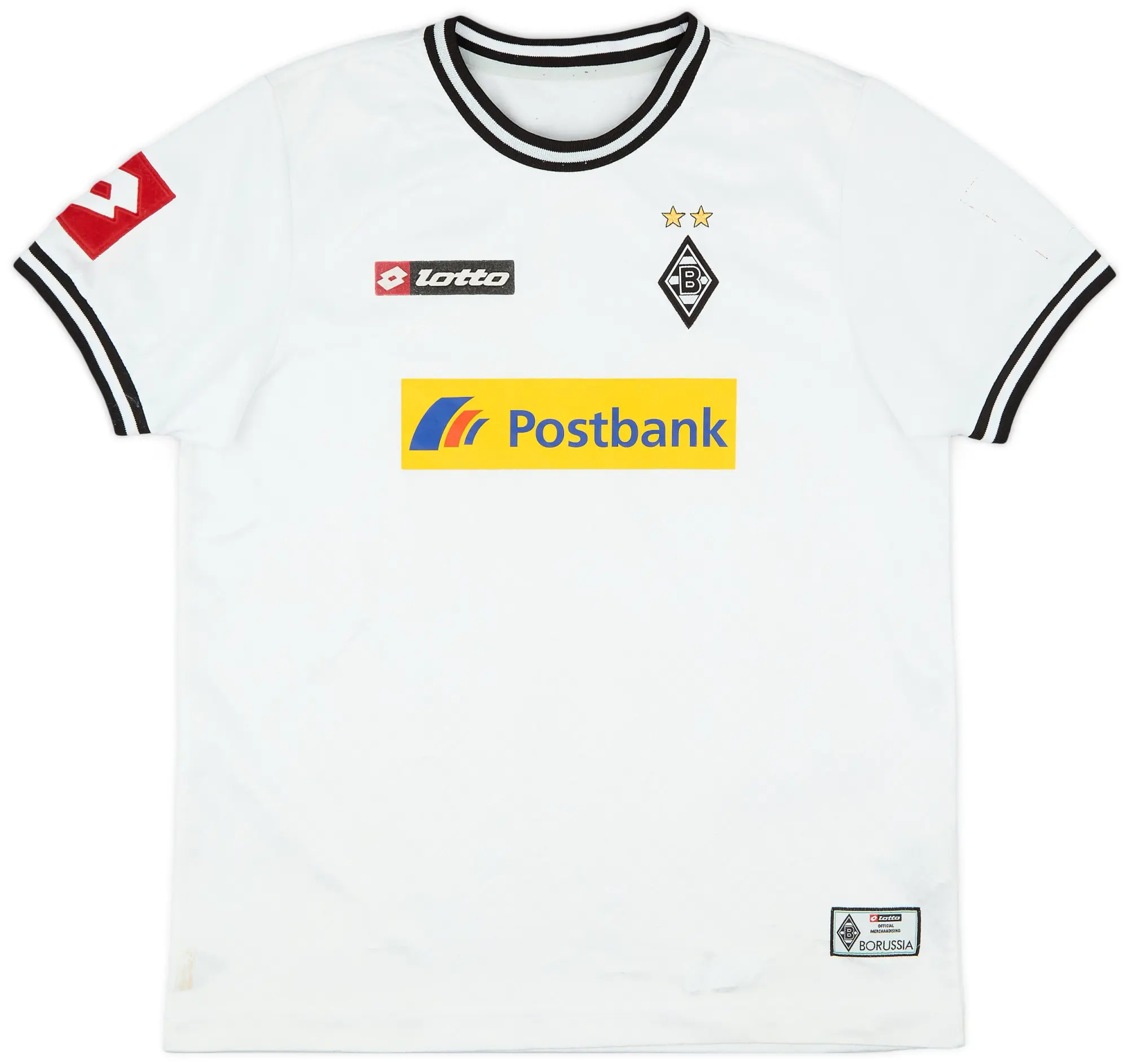 Lotto 2010-11 Borussia Monchengladbach Home Shirt - 5/10 - (S)