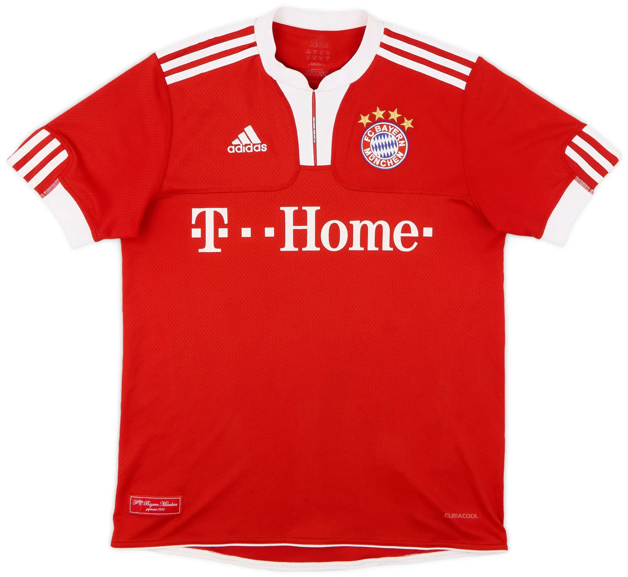 adidas 2009-10 Bayern Munich Home Shirt - 8/10 - (XL.Boys)