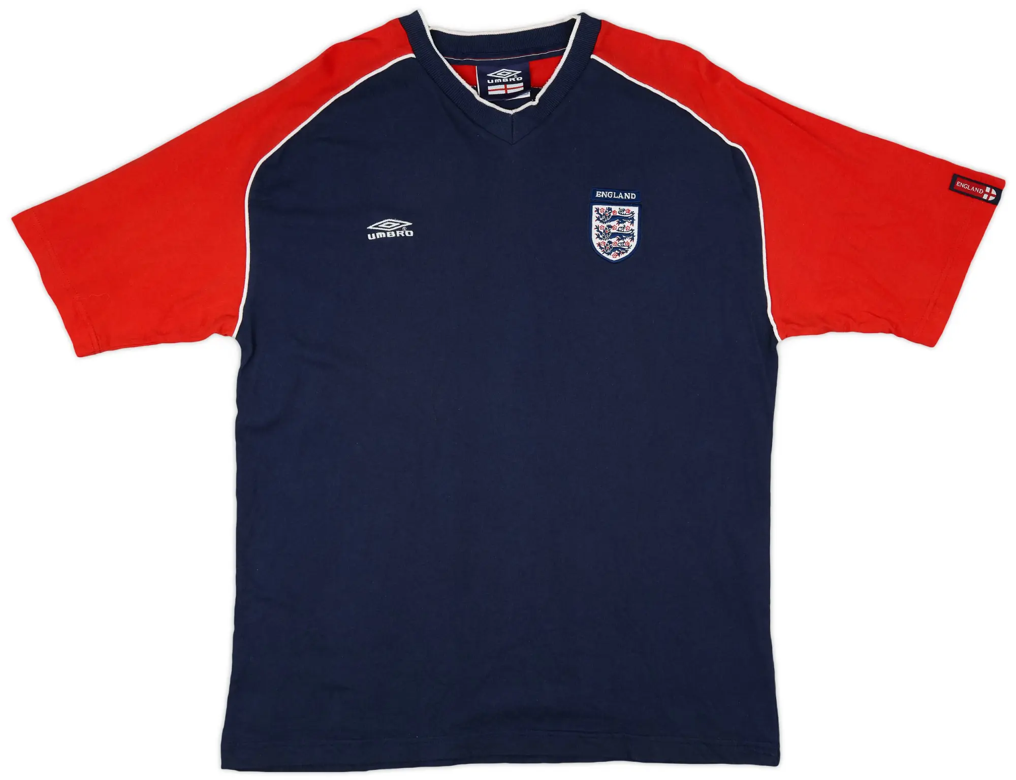 2002-03 England Umbro Training Shirt - 8/10 - (L)