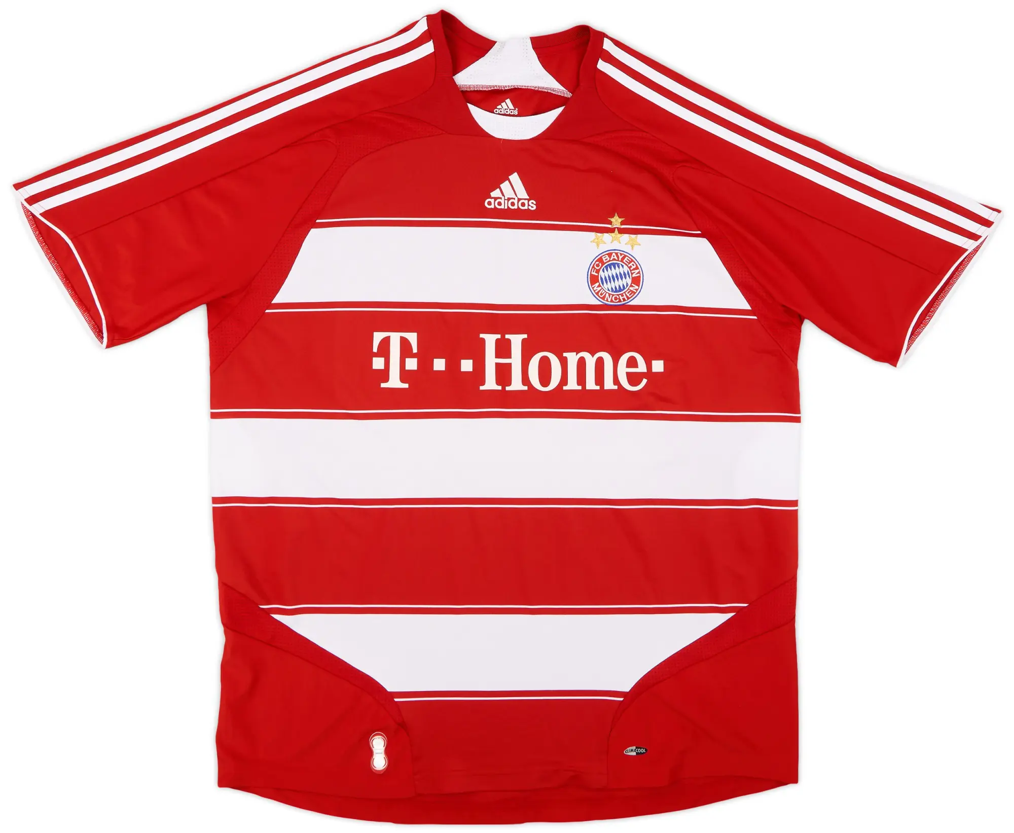 adidas 2007-08 Bayern Munich Home Shirt - 9/10 - (XL)