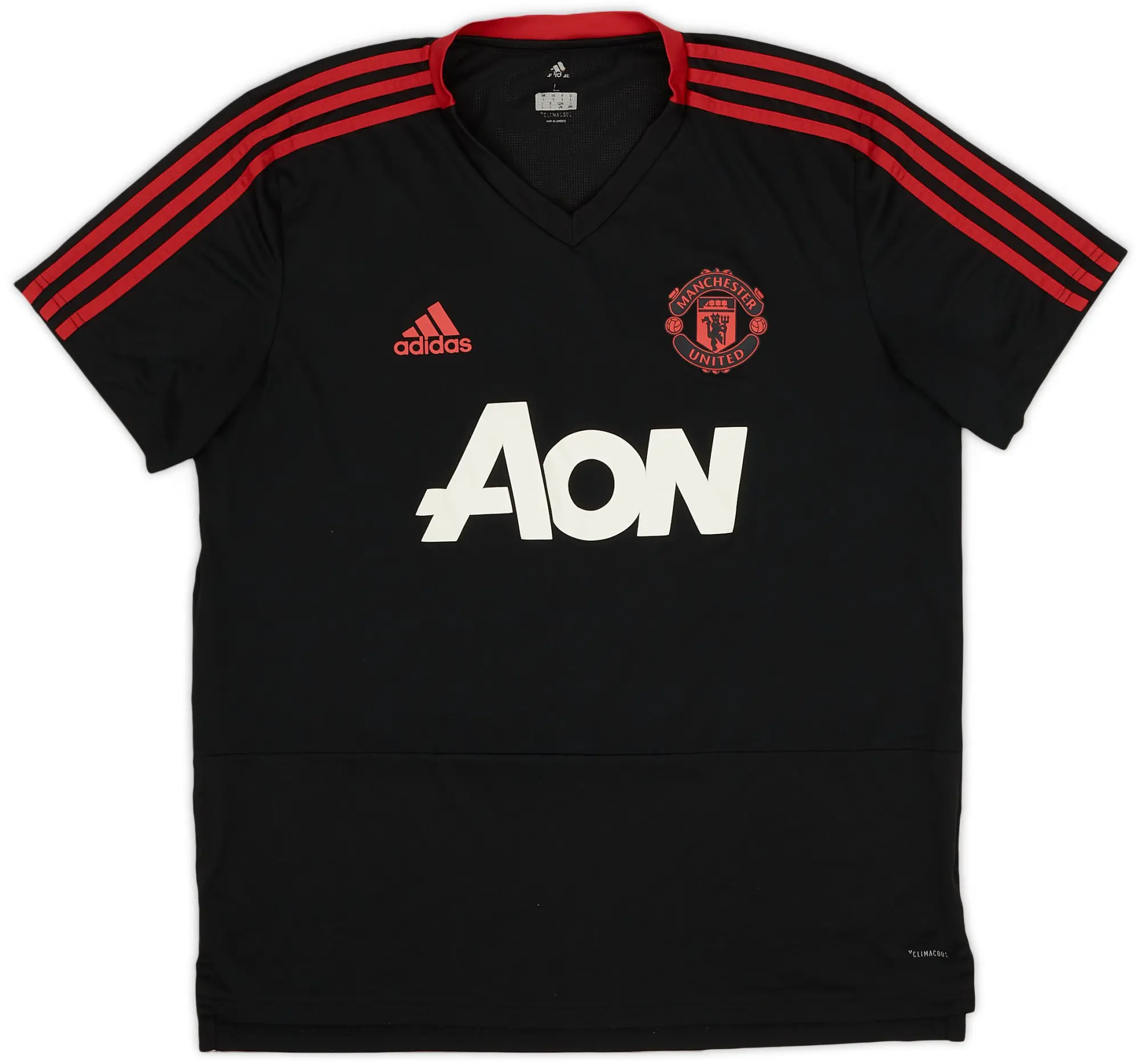 2018-19 Manchester United adidas Training Shirt - 8/10 - (L)