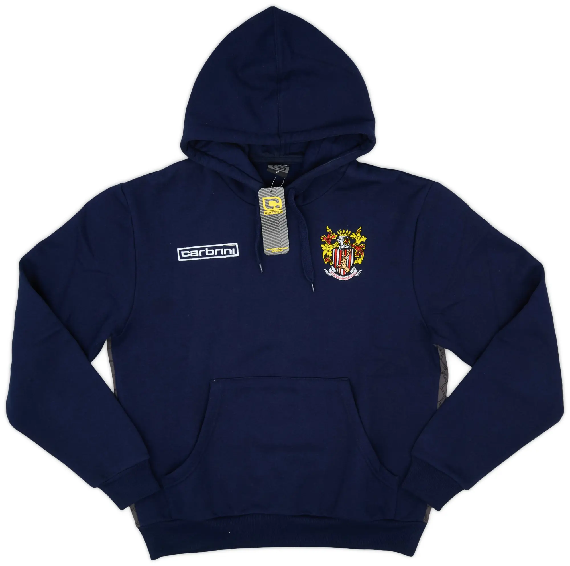 2015-16 Stevenage Carbrini Hooded Sweat Top (S)