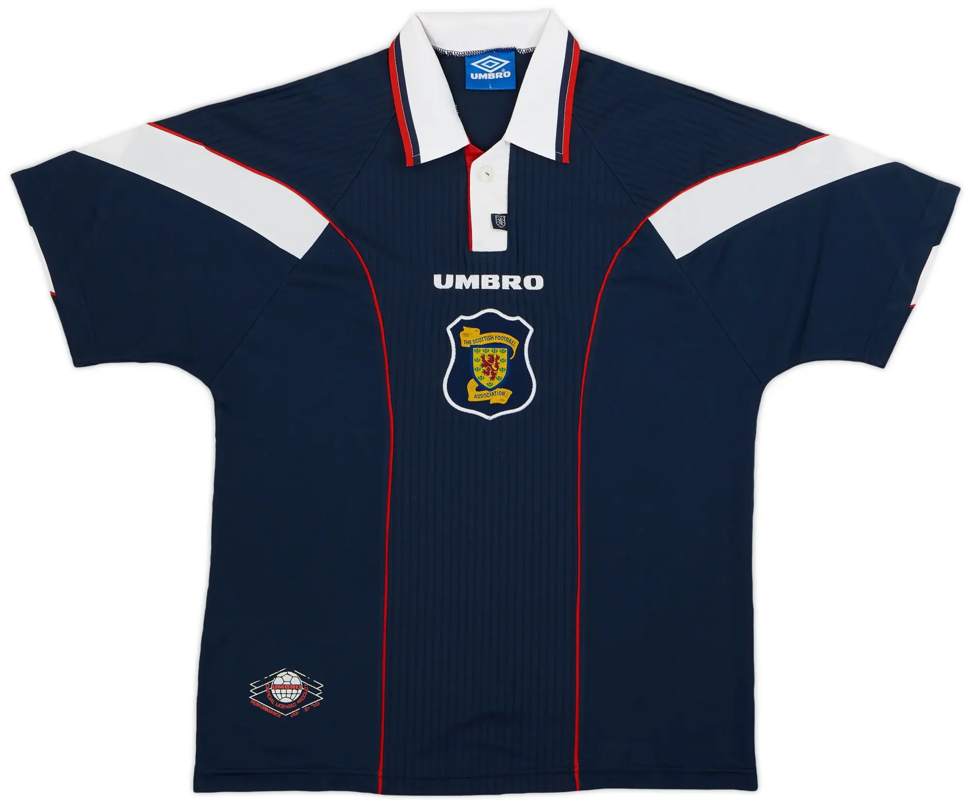 Umbro 1994-96 Scotland Home Shirt - 8/10 - (L)