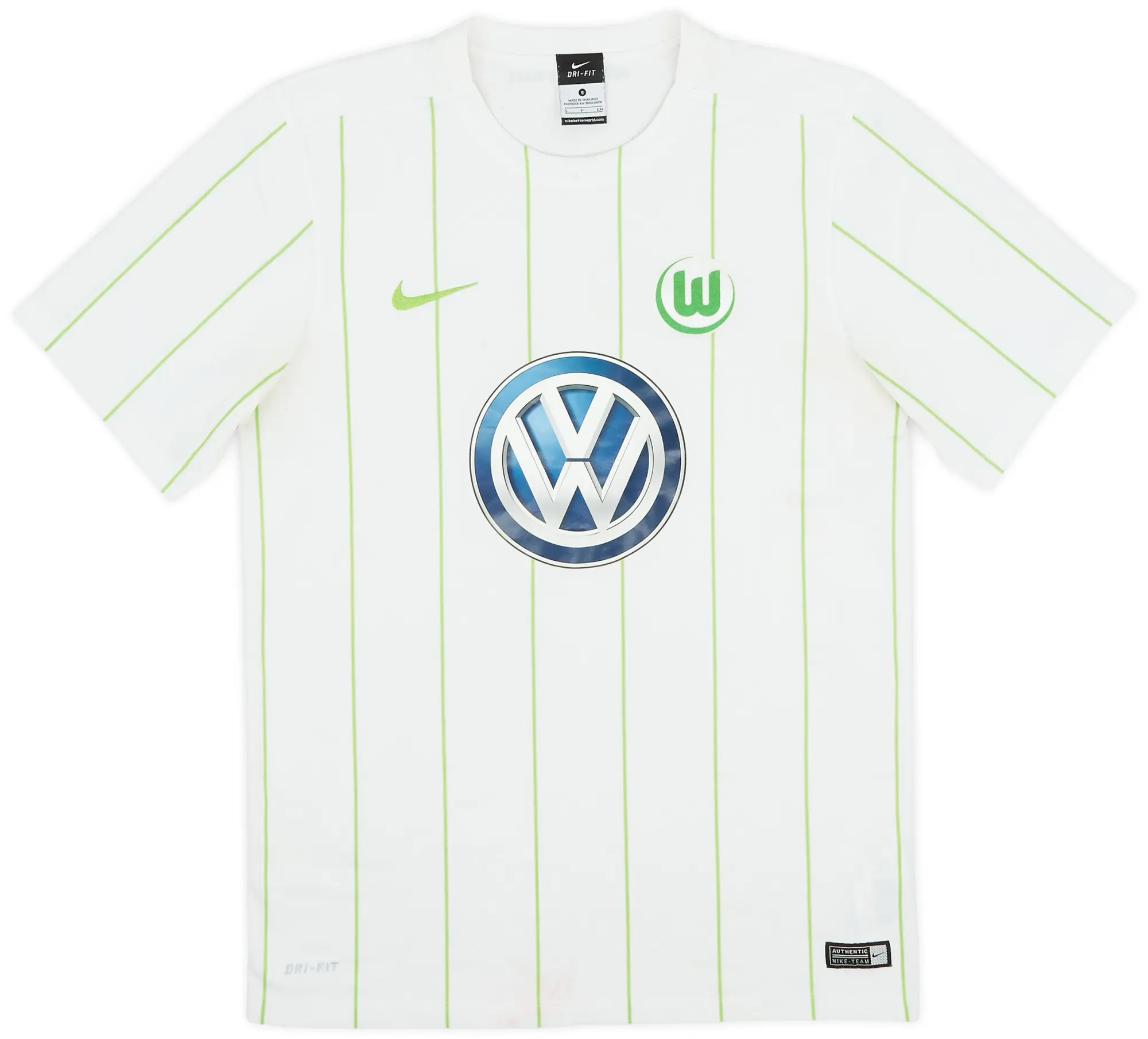 Nike 2016-17 Wolfsburg Away Shirt - 7/10 - (S)