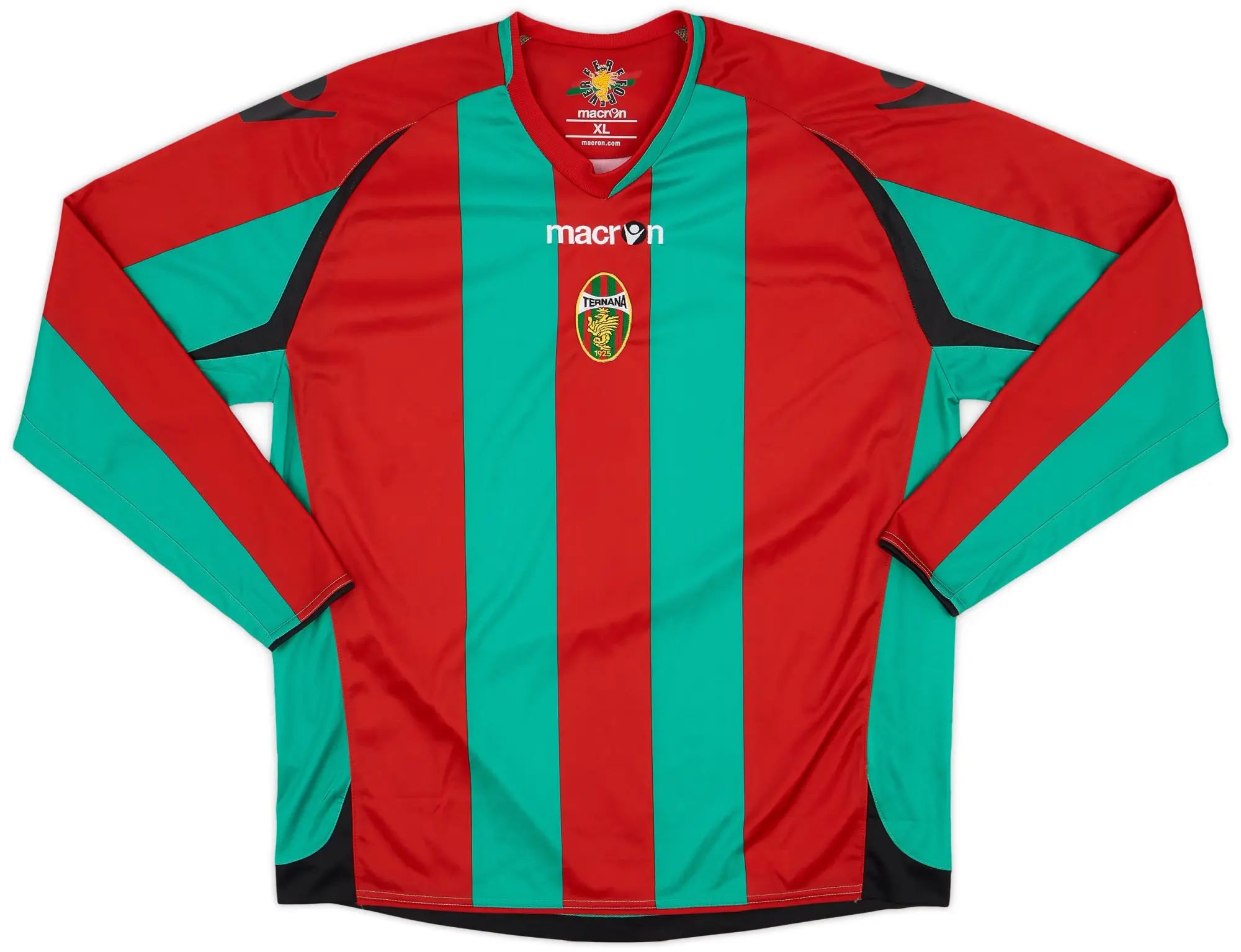 Macron 2010-11 Ternana Home L/S Shirt - 9/10 - (XL)
