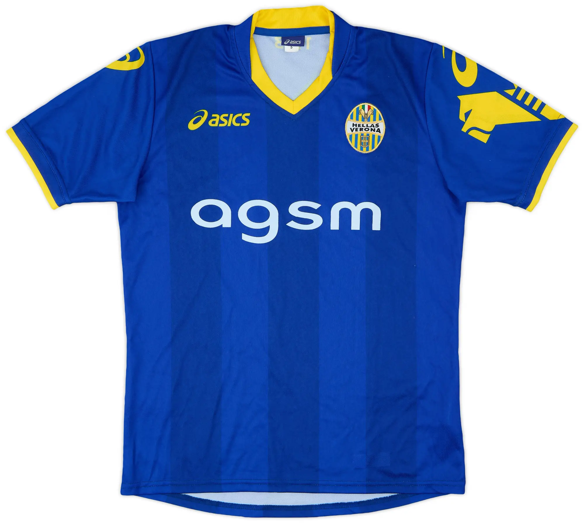 Asics 2012 13 Hellas Verona Home Shirt 9 10 S VERH1294 0405 FOOTY.COM