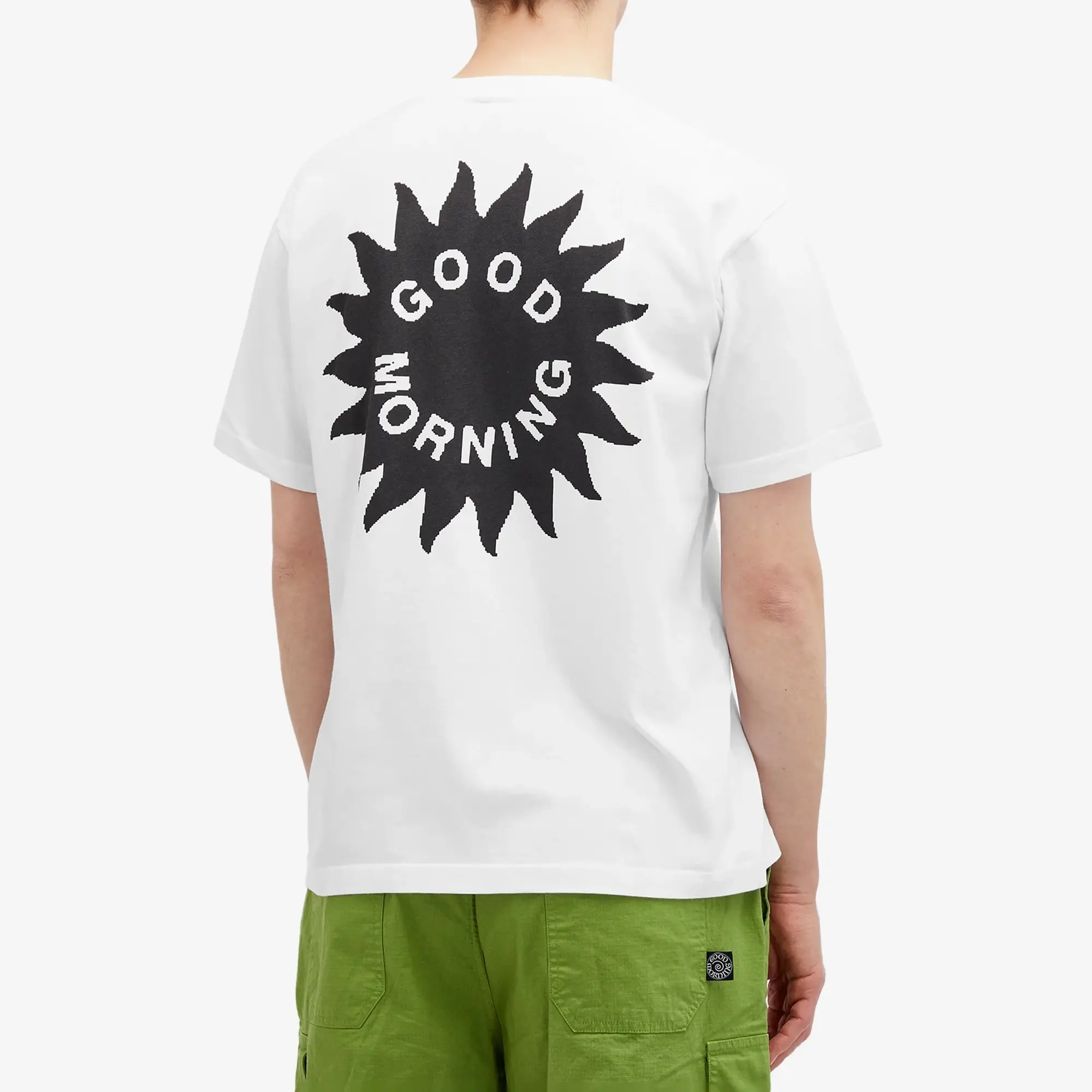 Good Morning Tapes Men's All Welcome Dog T-Shirt White