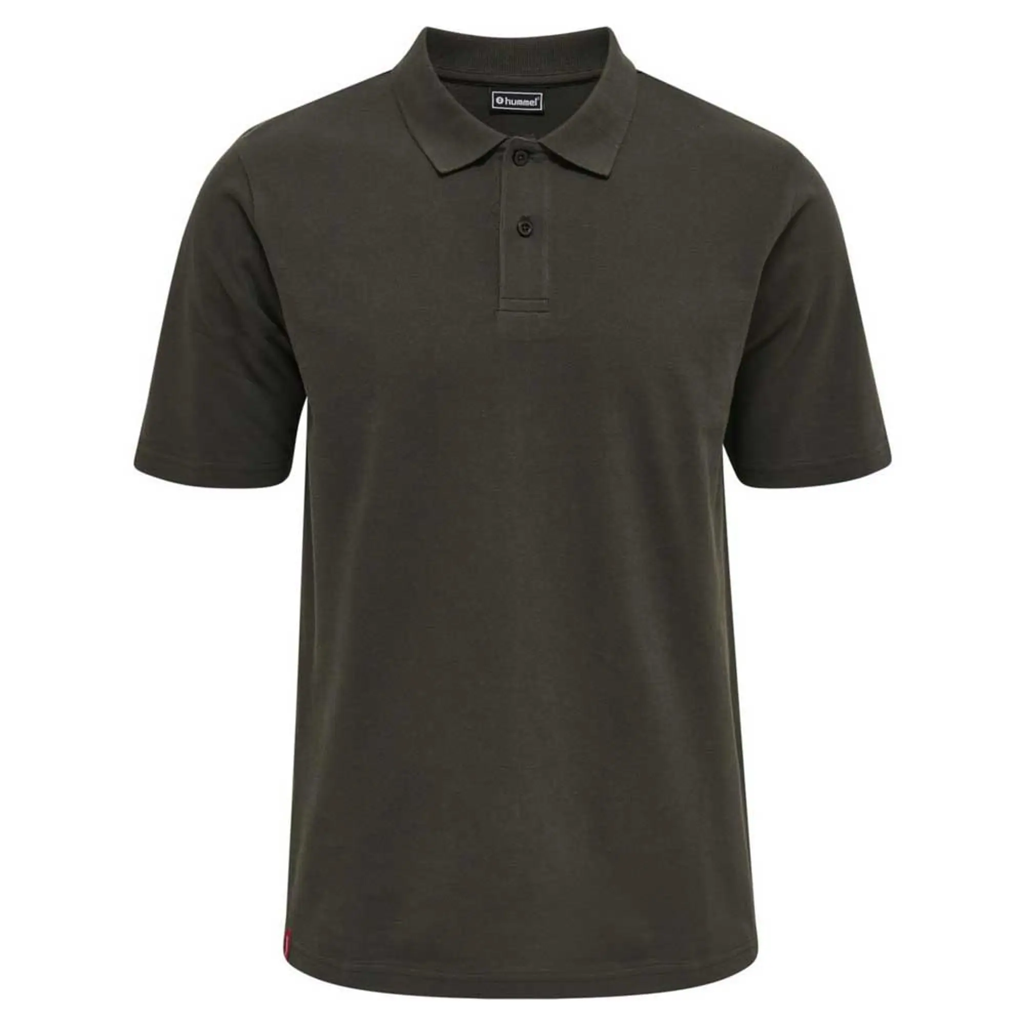 Hummel Red Stretch Short Sleeve Polo