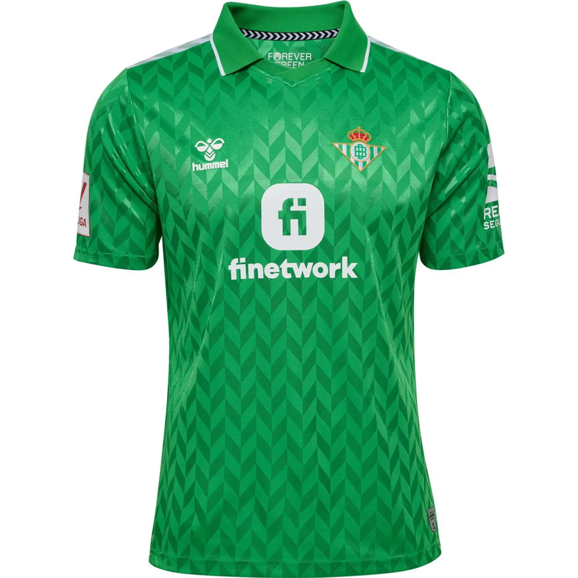 Hummel Real Betis Mens SS Away Shirt 2023/24