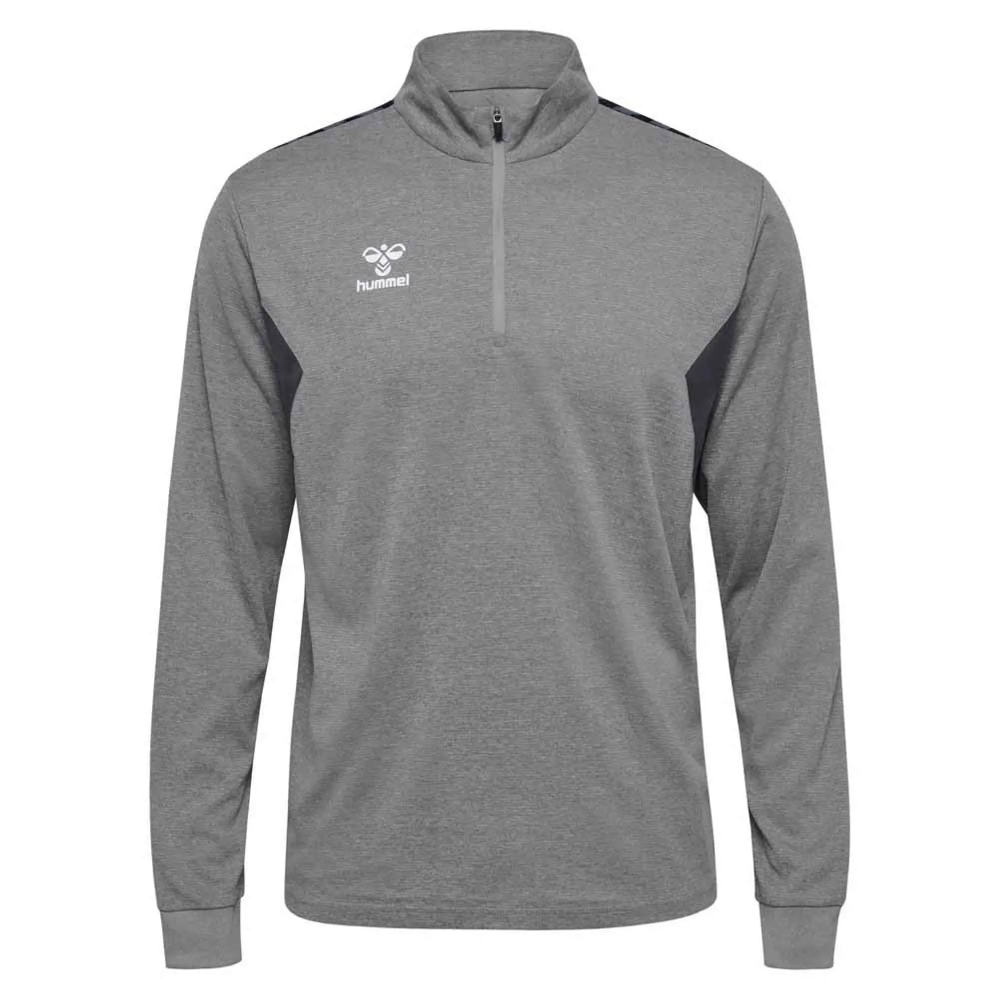 Hummel Training Shirt Authentic 1/2 Zip - ['Grey']