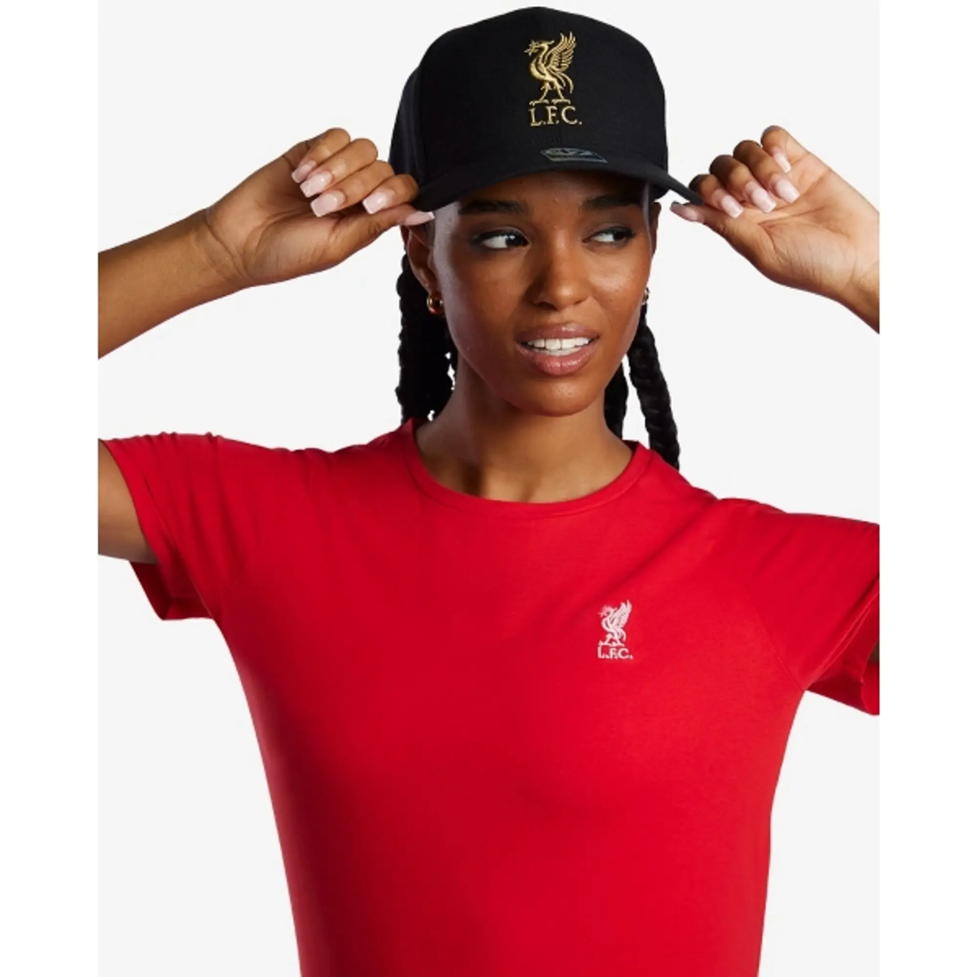 Liverpool FC LFC 47 Adults Cold Zone Metallic MVP Dart Cap Black