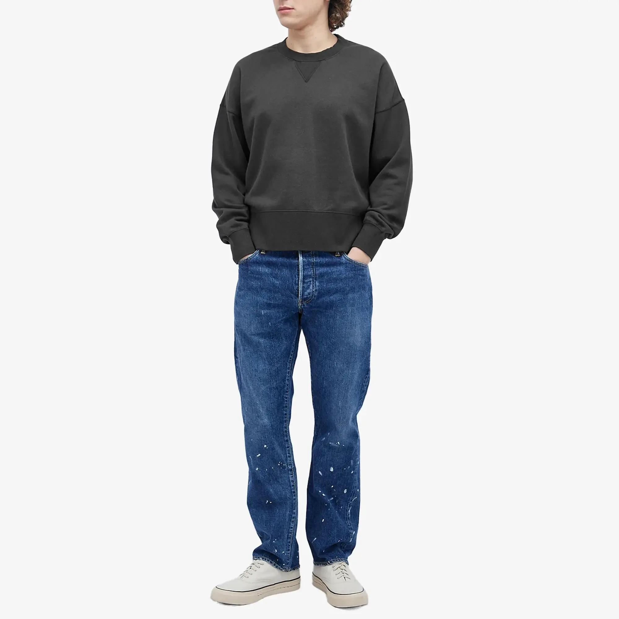Visvim Men's Court Sweatshirt Black