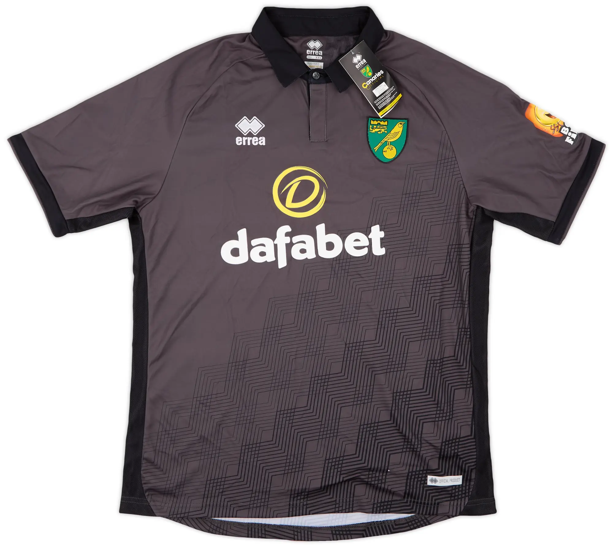 Errea 2019-20 Norwich Third Shirt (XXL)