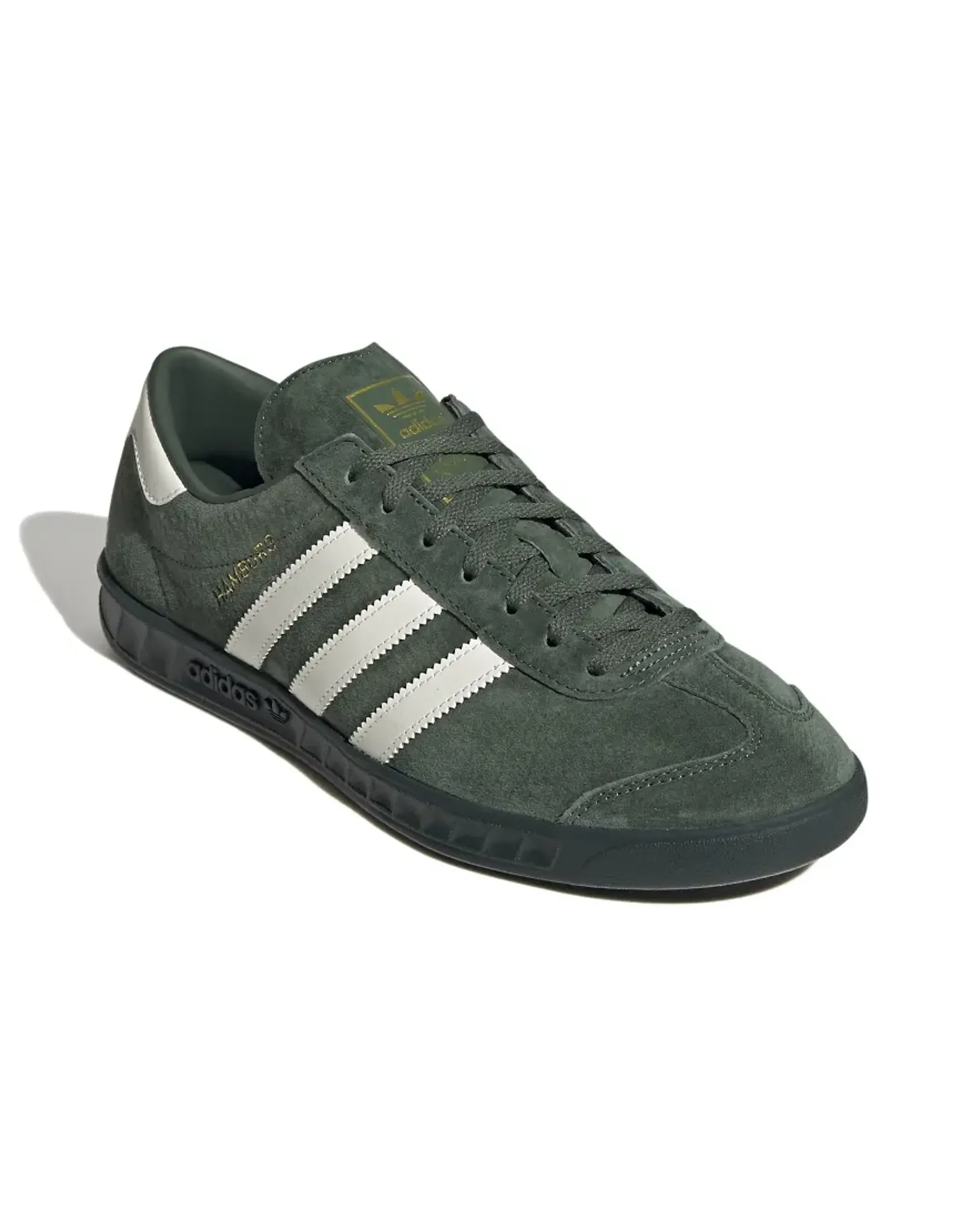 Deals Adidas Adidas Hamburg White Sole All Black Hamburgs Shop