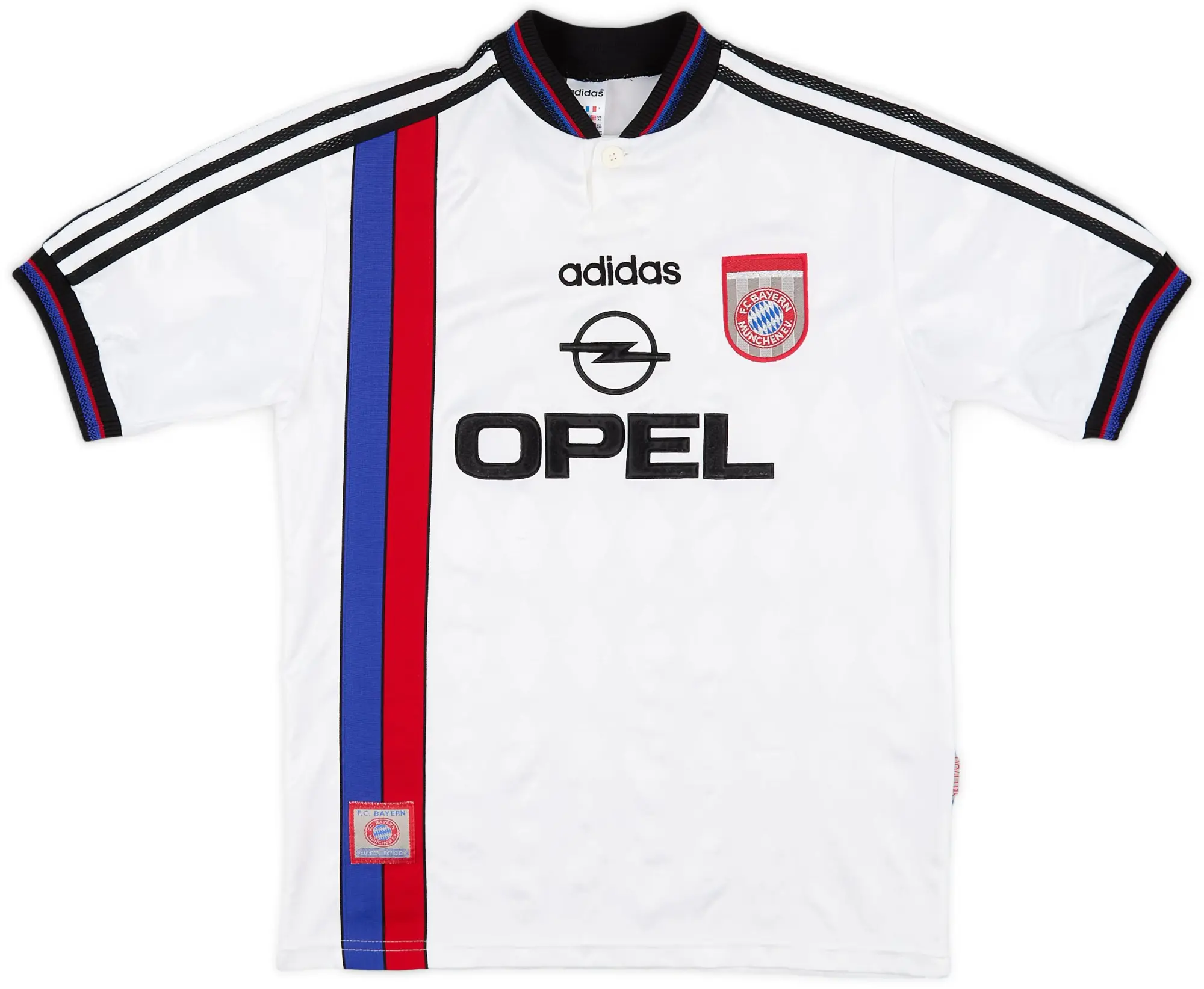 adidas 1996-98 Bayern Munich Away Shirt - 8/10 - (XL.Boys)