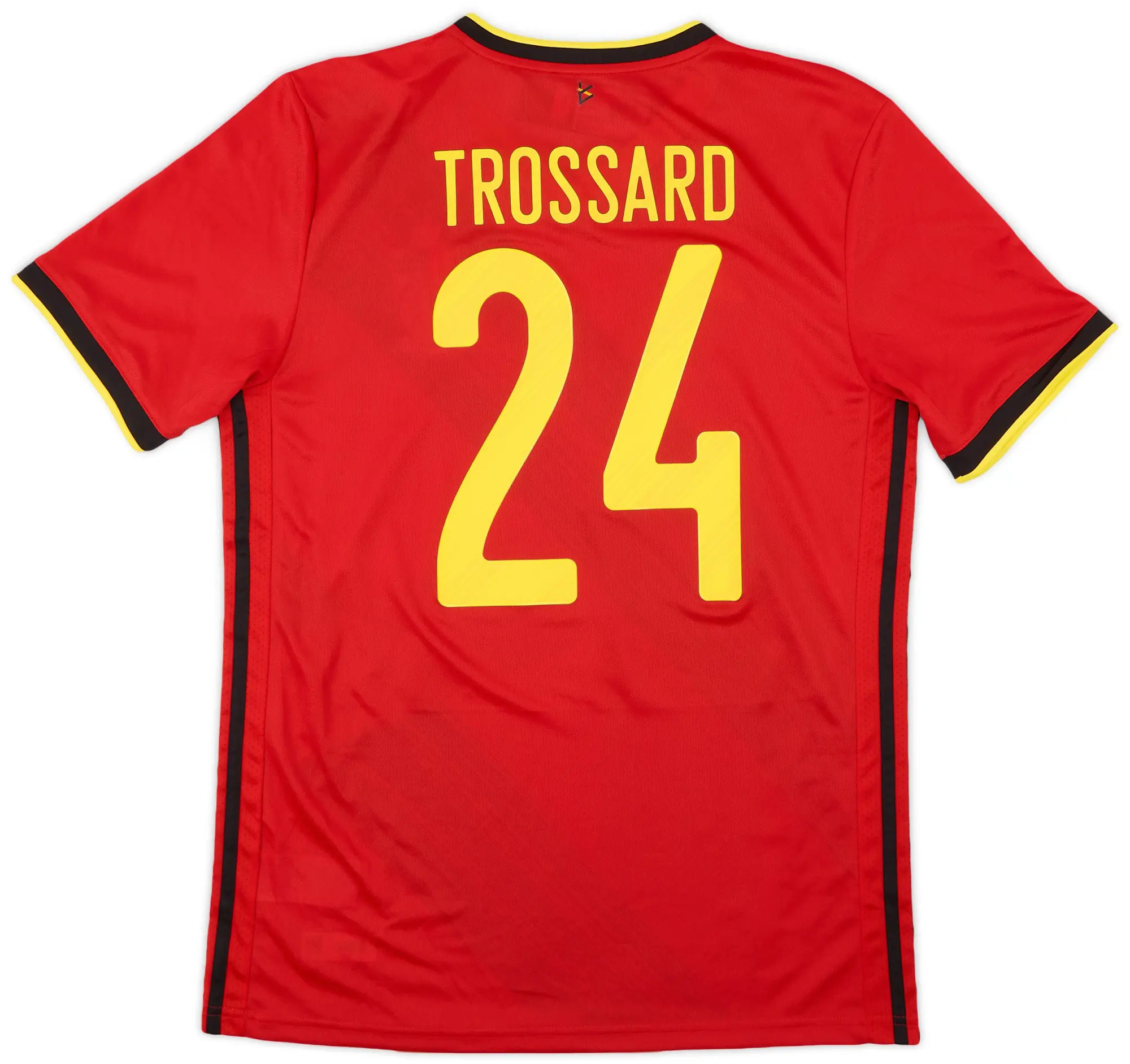adidas 2020-21 Belgium Home Shirt Trossard #24 (M)