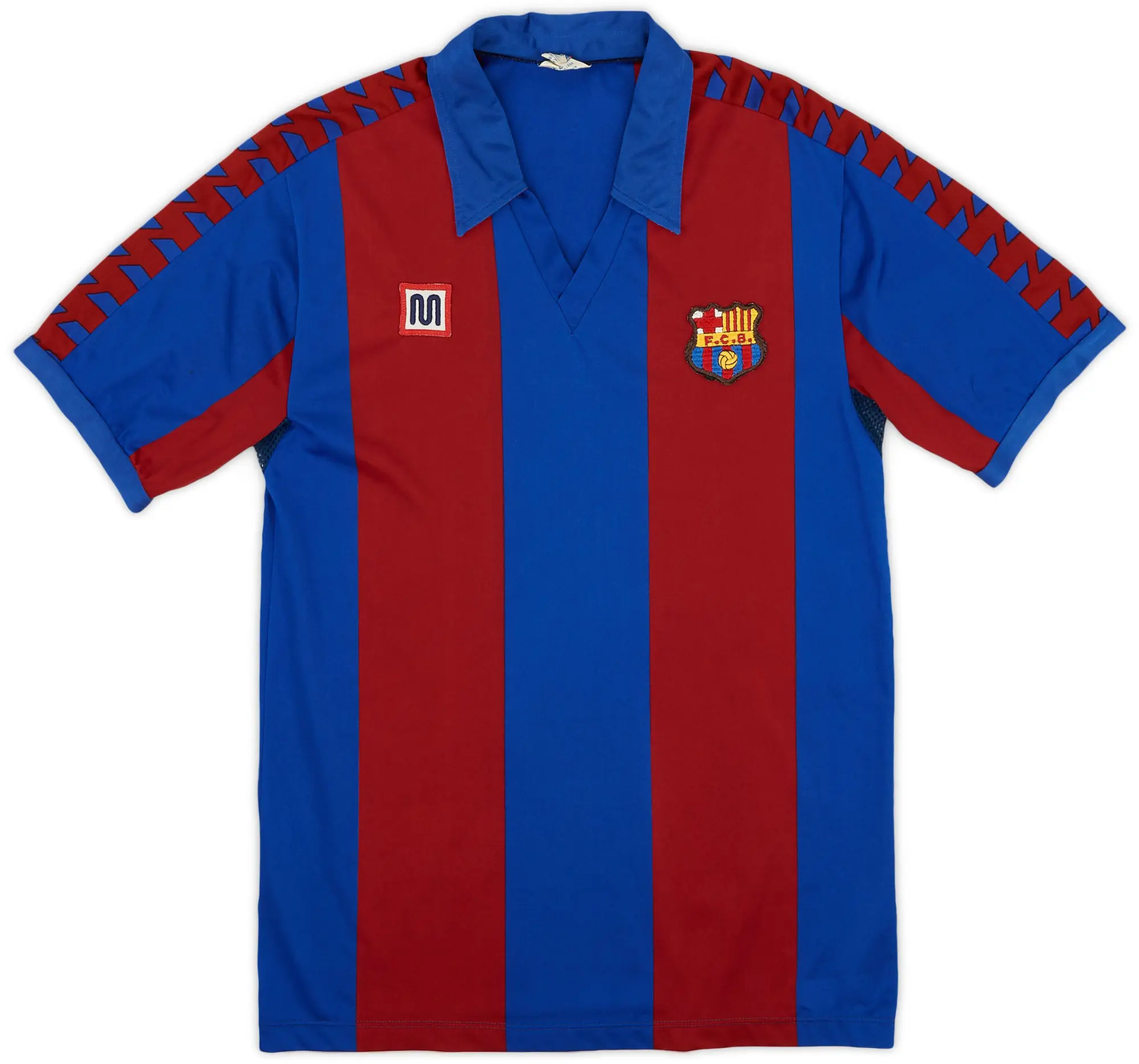 Meyba 1984-89 Barcelona Home Shirt - 8/10 - (M)