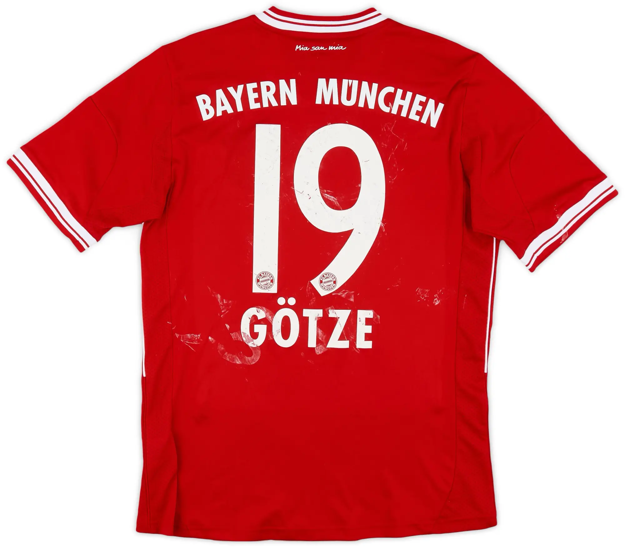 adidas 2013-14 Bayern Munich Home Shirt Gotze #19 - 3/10 - (XL.Boys)