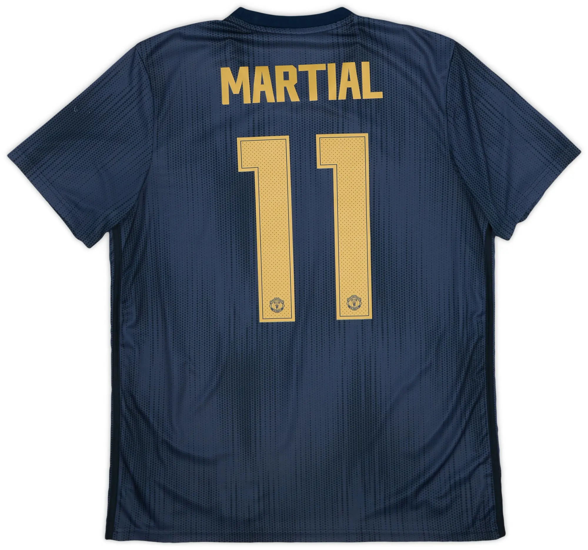 adidas 2018-19 Manchester United Third Shirt Martial #11 - 8/10 - (L)